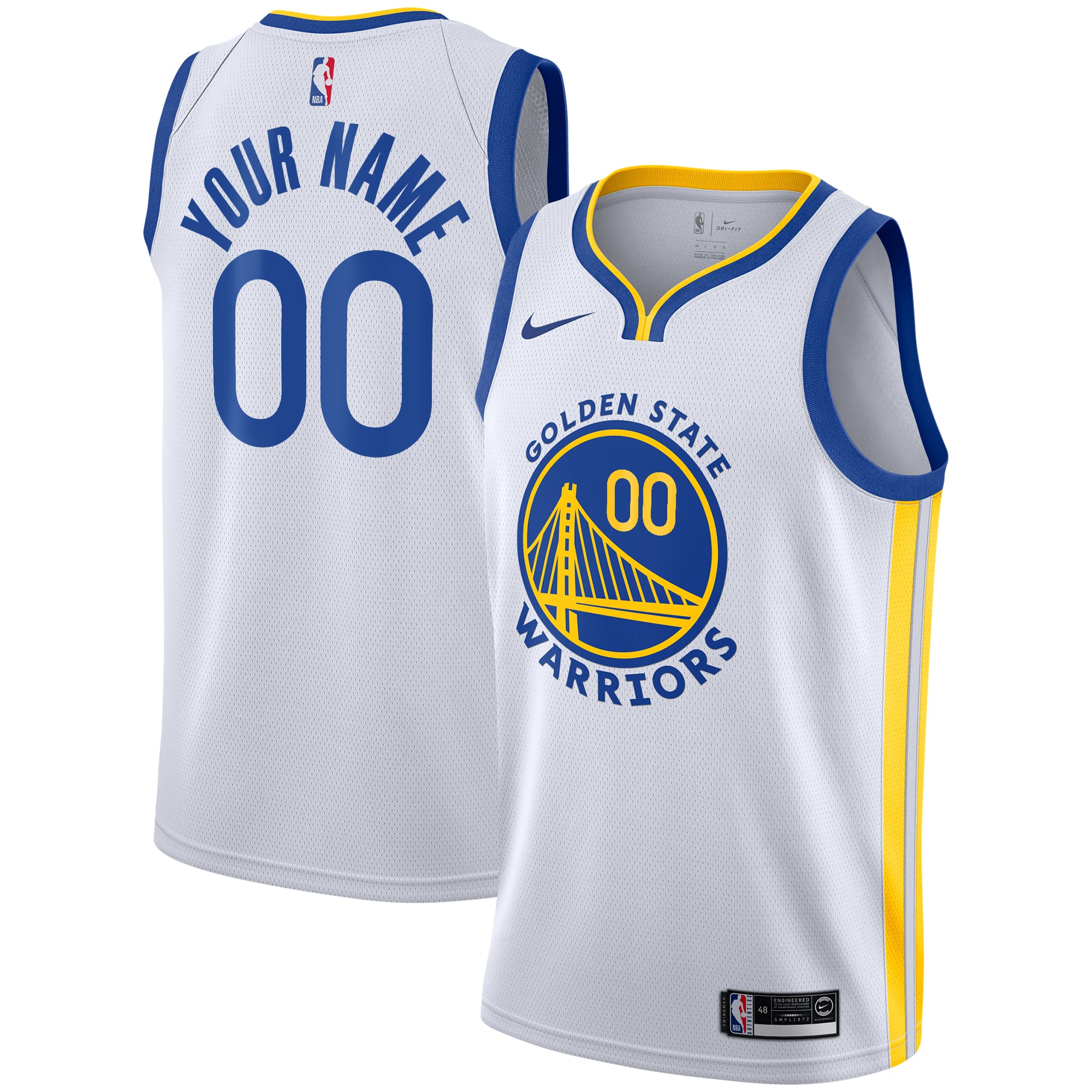 Shop 新品未使用！タグ付き☆NBA WARRIORS ユニフォーム☆ Customized 