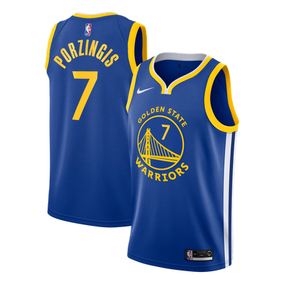 Kristaps Porziņģis Golden State Warriors Jerseys, Kristaps Porziņģis ...