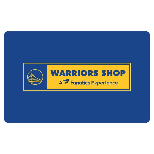 Golden State Warriors Team Store Gift Card ($10-$500)