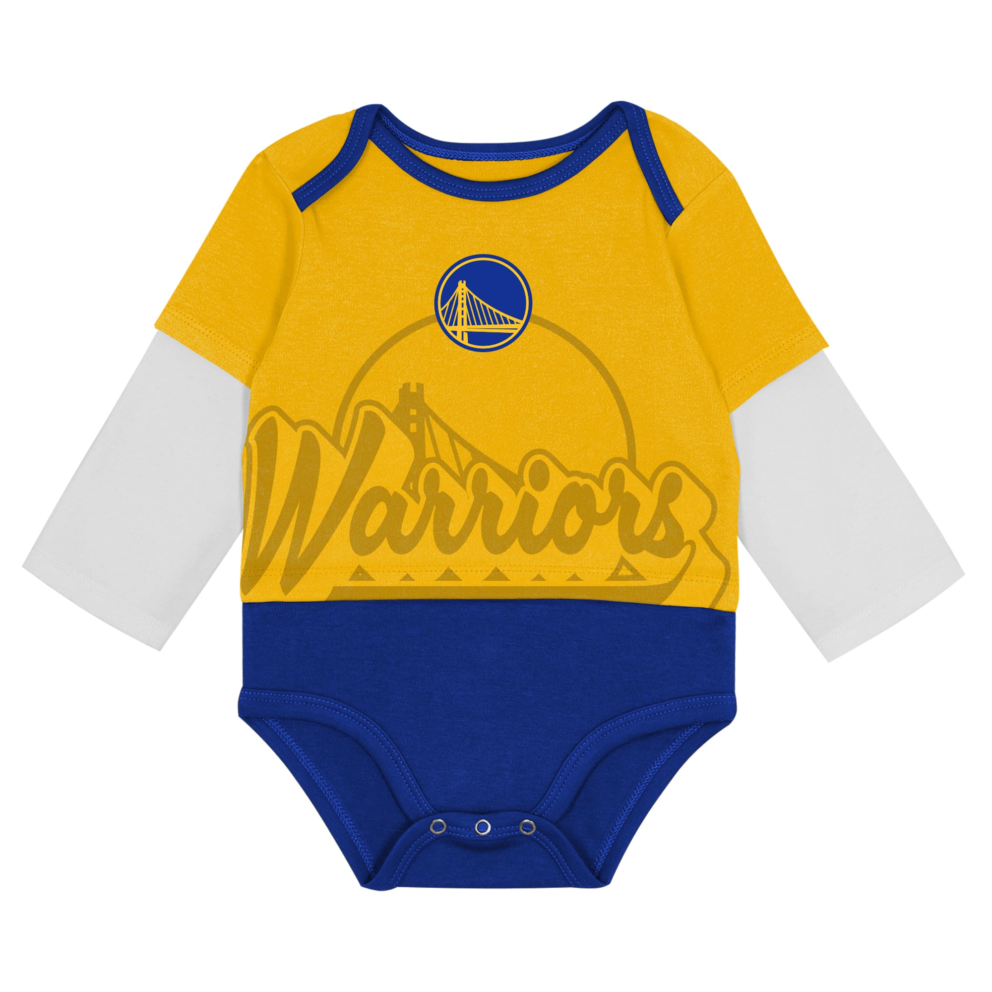 Ensemble body et pantalon trois pièces pour bébé Outerstuff Golden State Warriors Rim Protectors