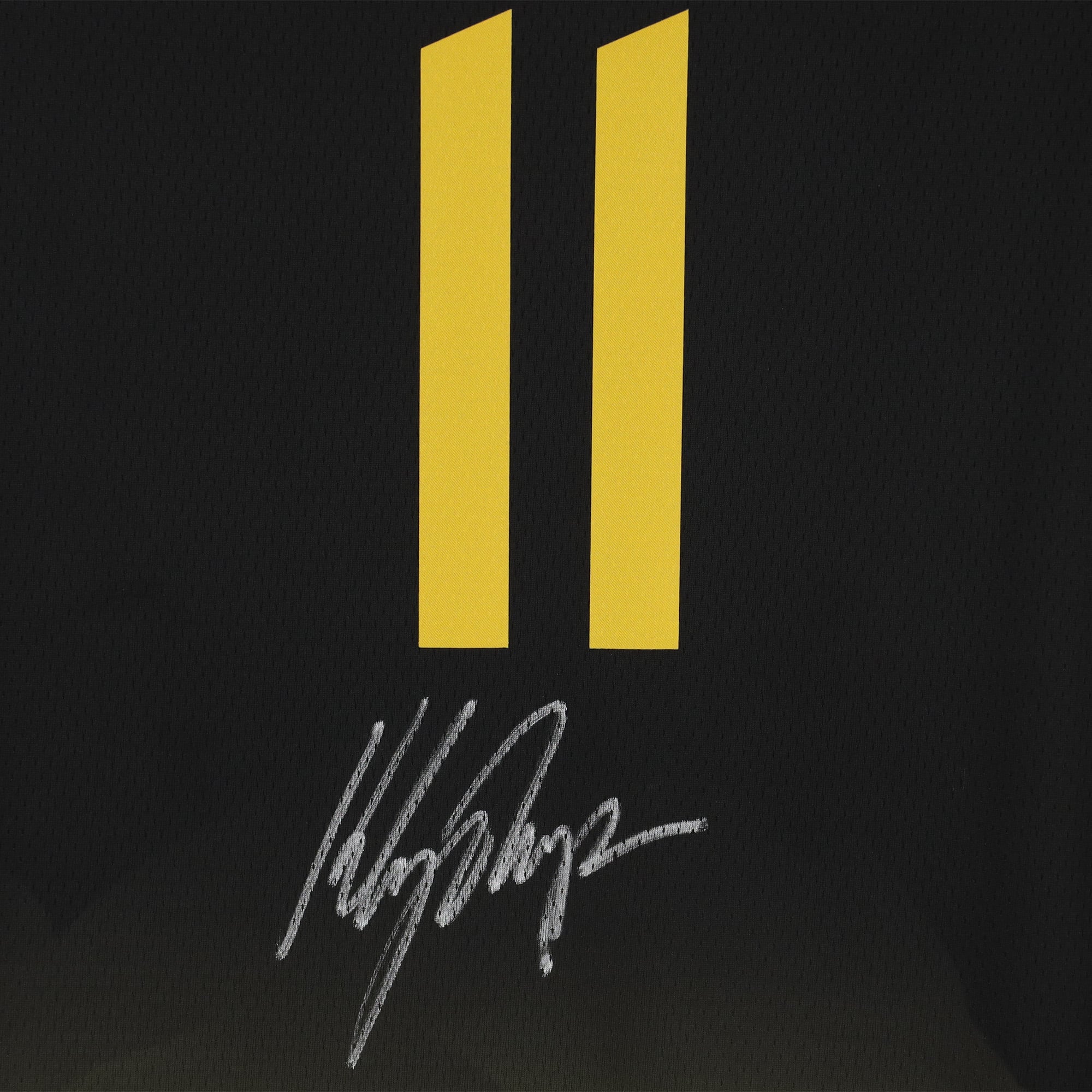 Maillot Swingman Nike City Edition 2022-2023 noir dédicacé par Klay Thompson des Golden State Warriors