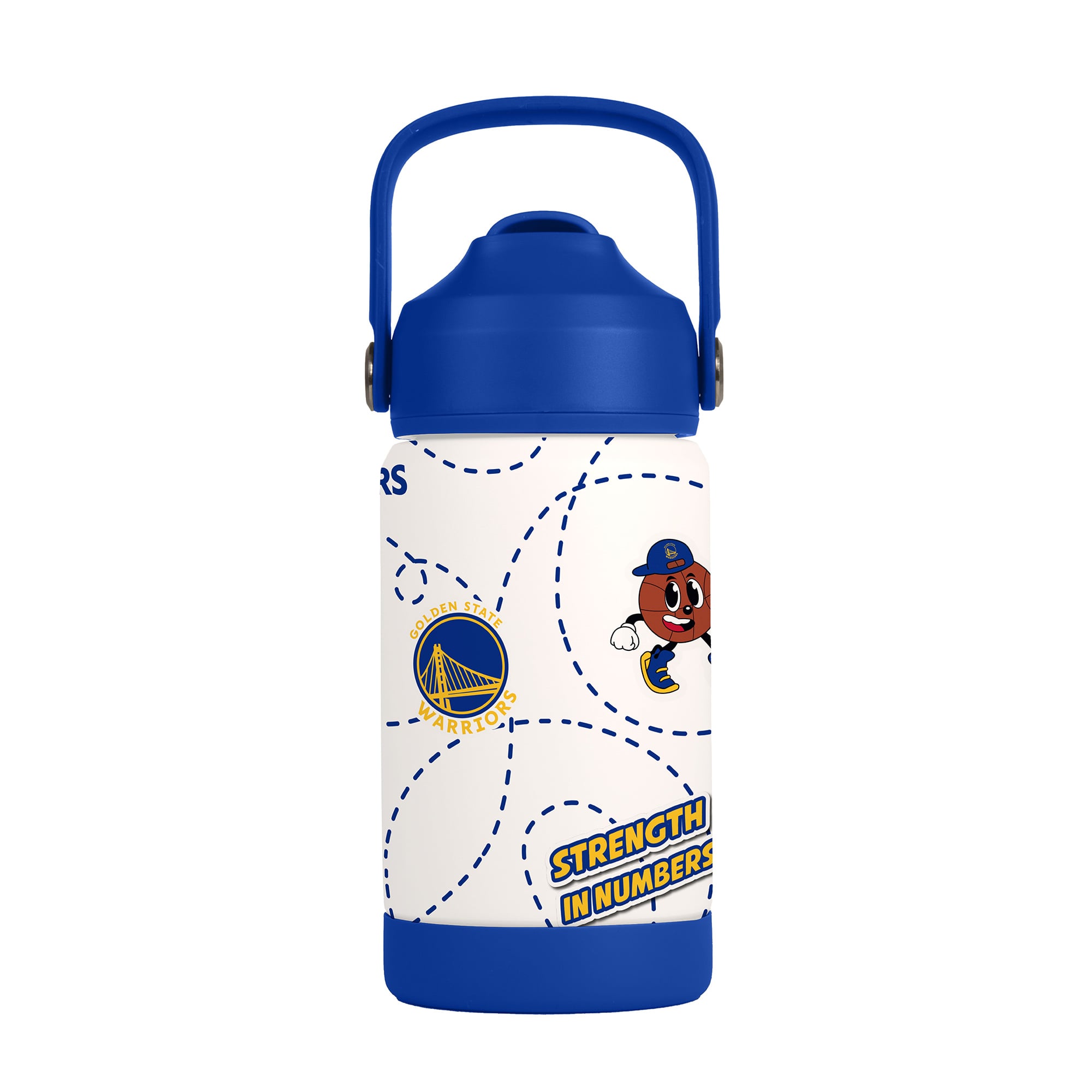 Logo Brands Golden State Warriors 12oz. Mascot Bottle
