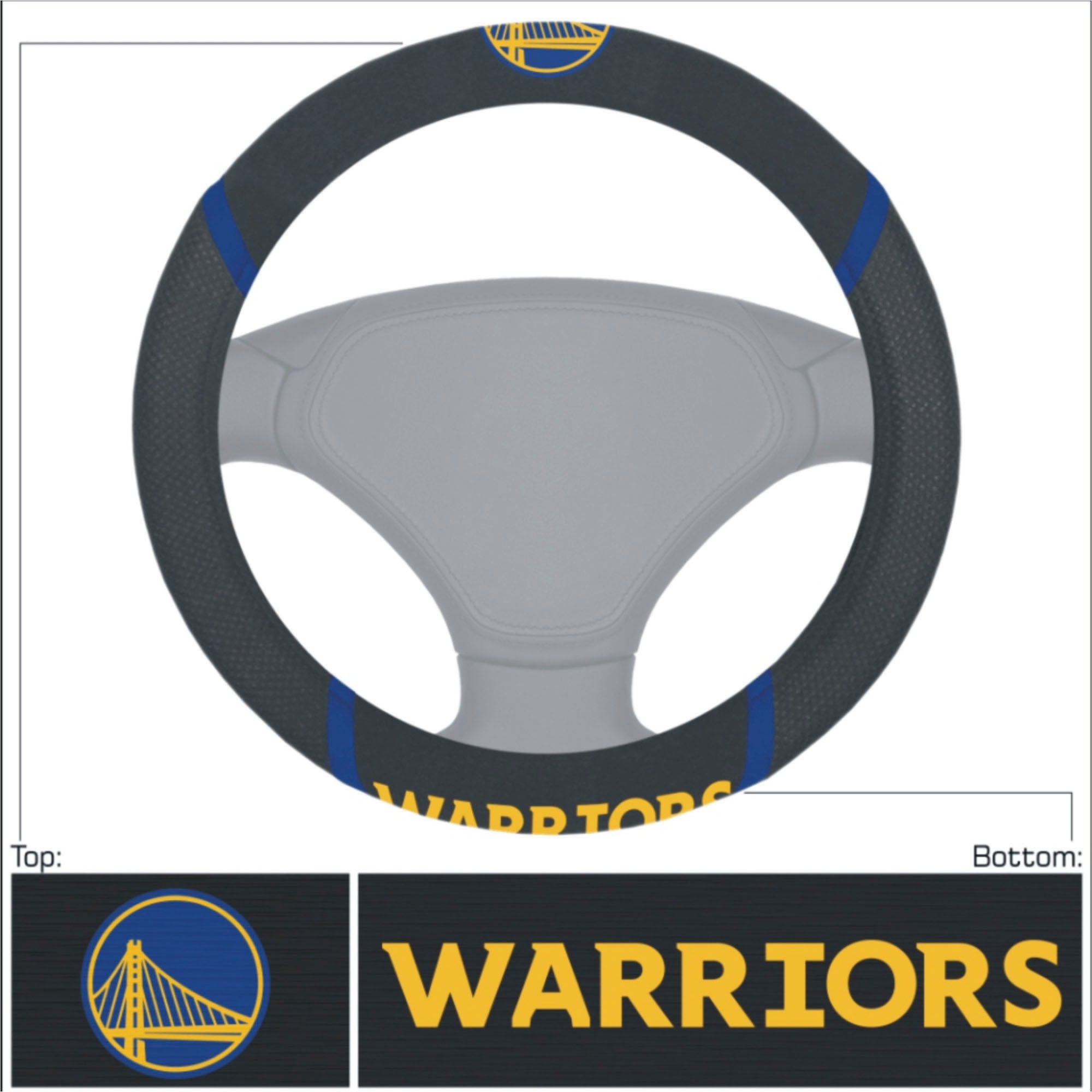 Housse de volant Logo Brands Golden State Warriors