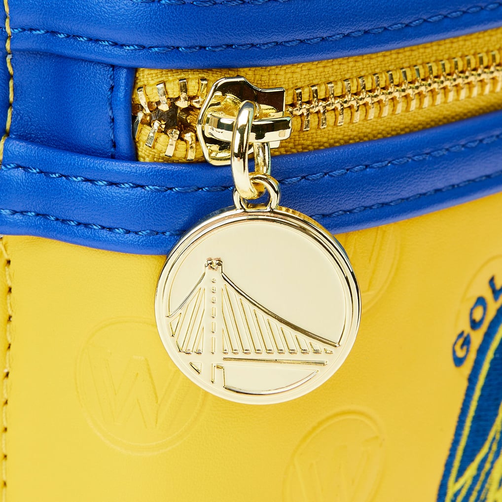 Loungefly Golden State Warriors Patches Mini Backpack display picture 3