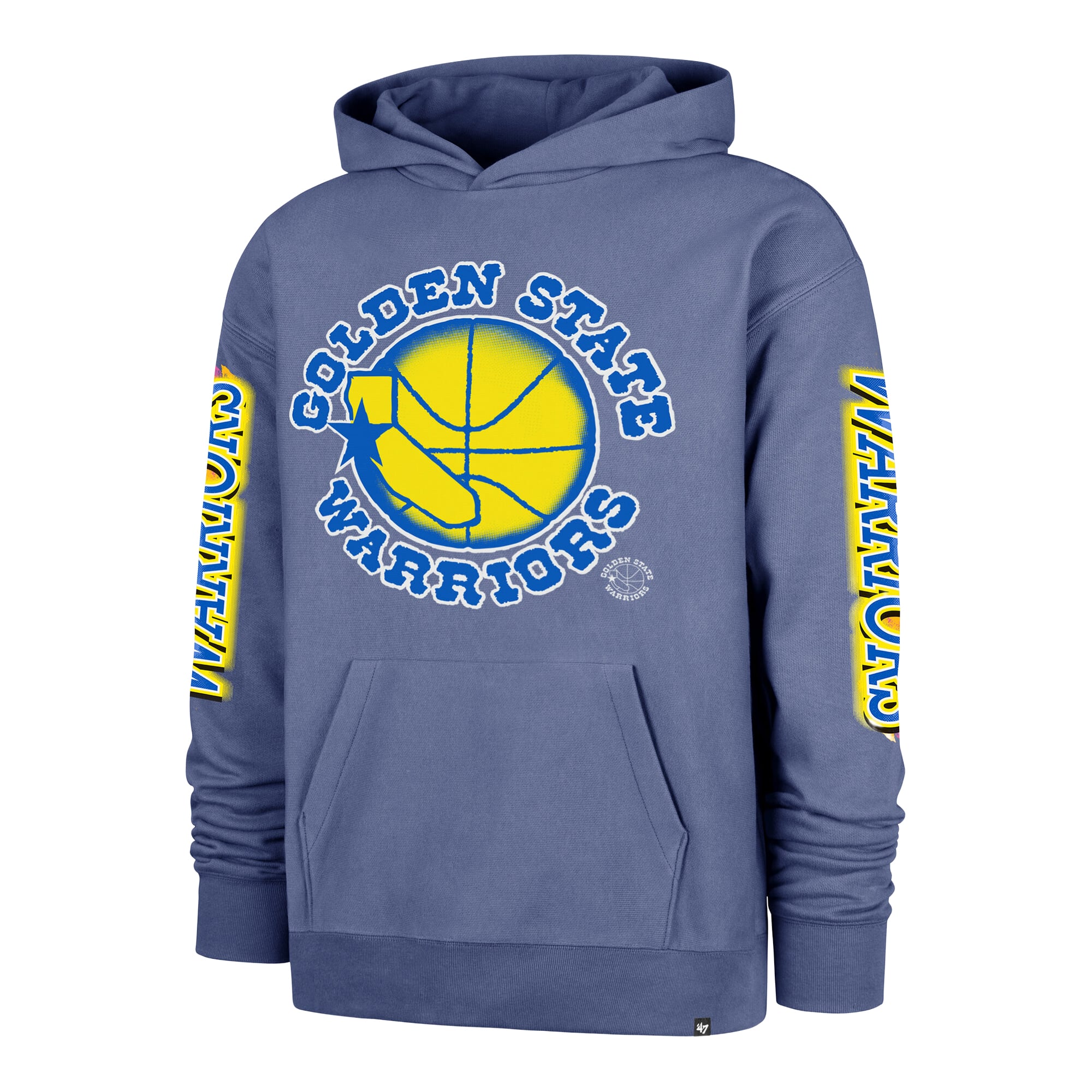 Sweat à capuche homme '47 Blue Golden State Warriors City Paint Duo Foundation