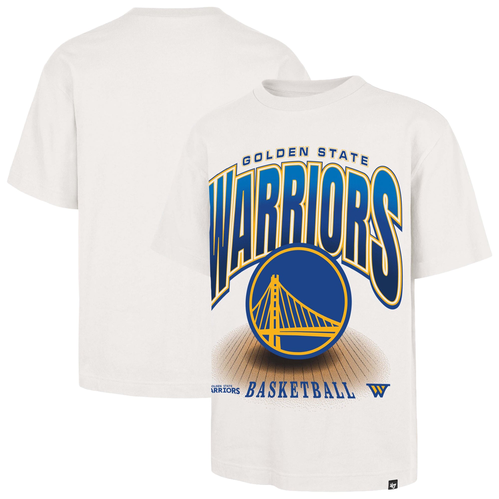 T-shirt homme '47 crème Golden State Warriors Team Flex Foundation