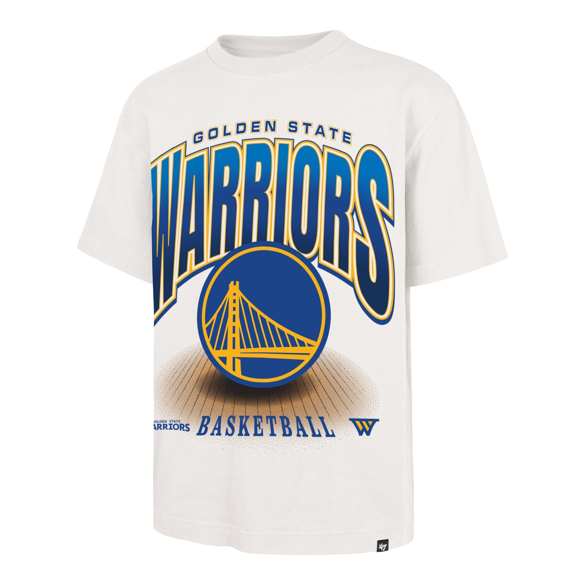 T-shirt homme '47 crème Golden State Warriors Team Flex Foundation