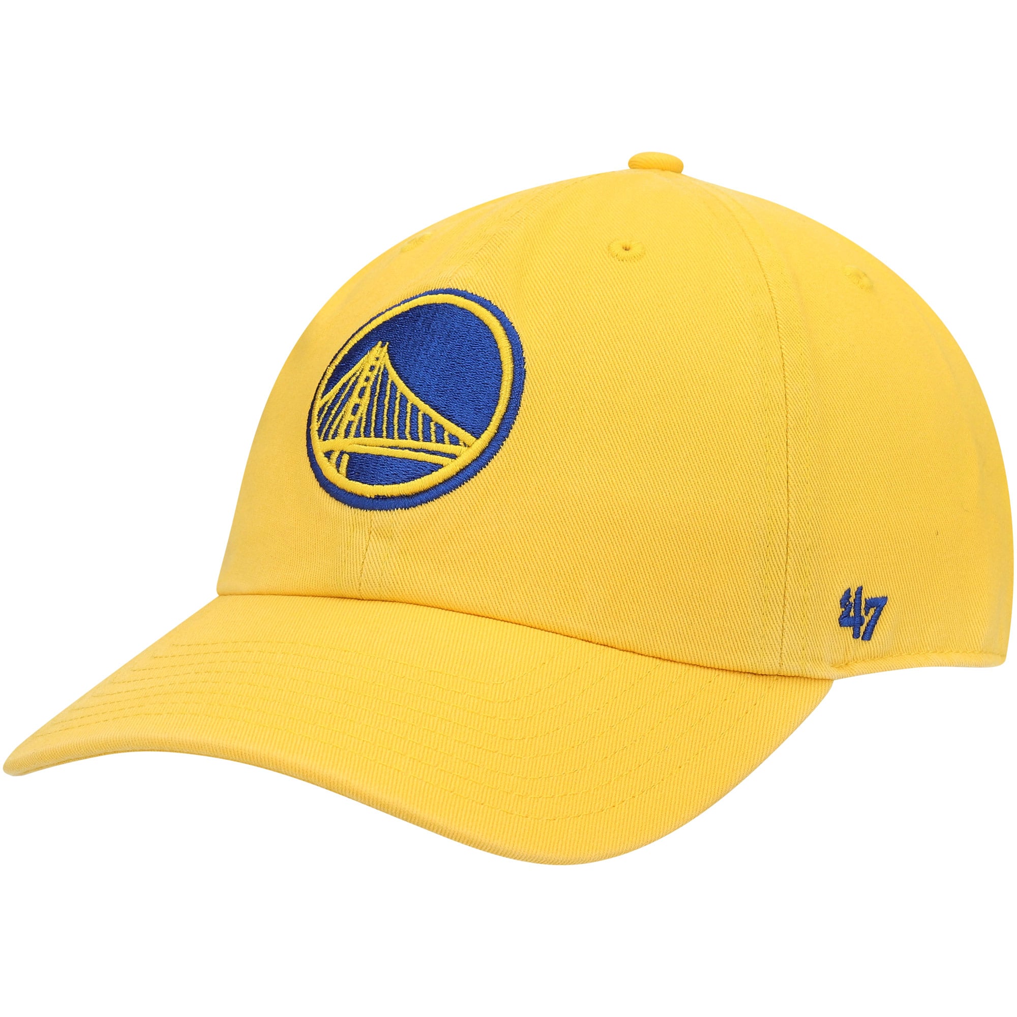 Men's Golden State Warriors '47 Gold Core Logo Clean Up Adjustable Hat