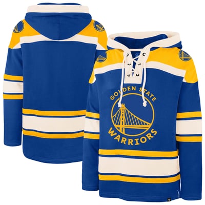 Golden State Warriors '47 Big & Tall Lacer Hoodie - Royal
