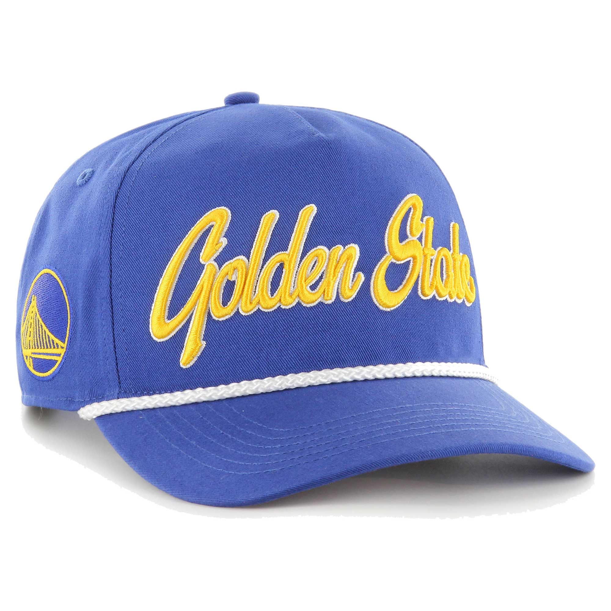Men's Golden State Warriors  '47 Royal Overhand Logo Hitch Adjustable Hat
