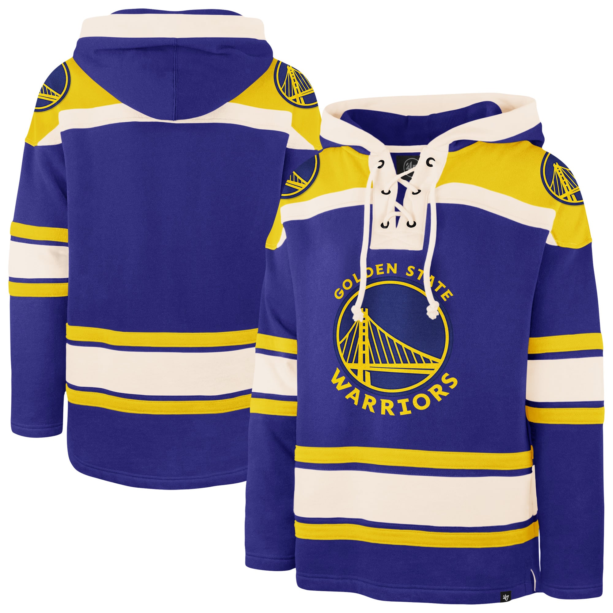 Sweat à capuche homme '47 Royal Golden State Warriors Superior Lacer