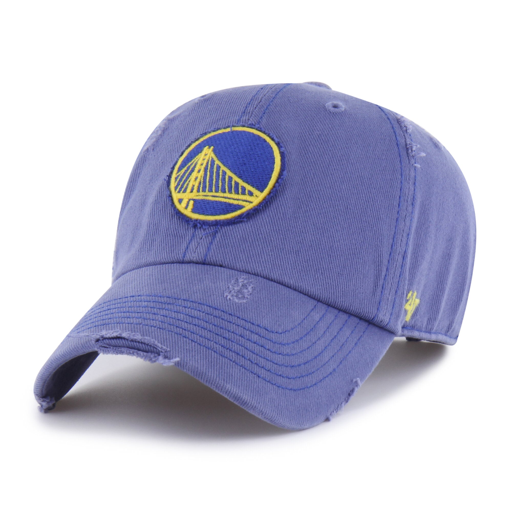 Men's Golden State Warriors '47 Royal Weathered Clean Up Adjustable Hat