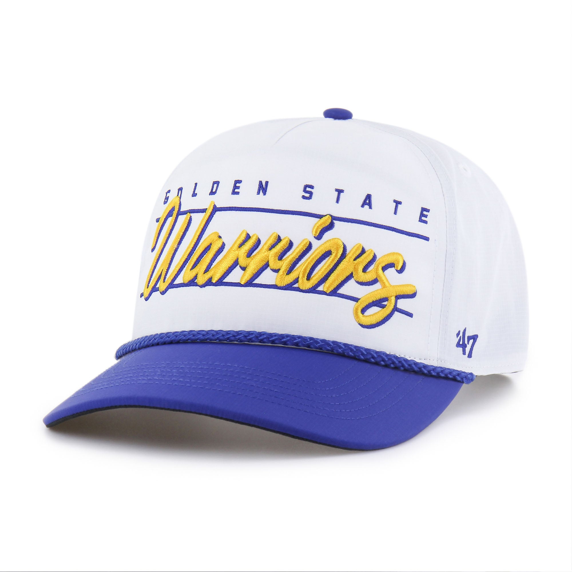 Men's Golden State Warriors '47 White brrr° Condor Two-Tone Hitch Rope Adjustable Hat
