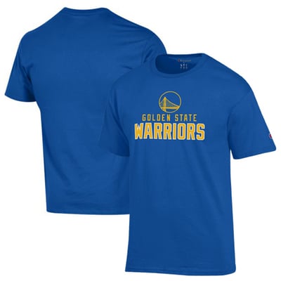 Golden State Warriors Champion Jersey Cotton T-Shirt - Royal