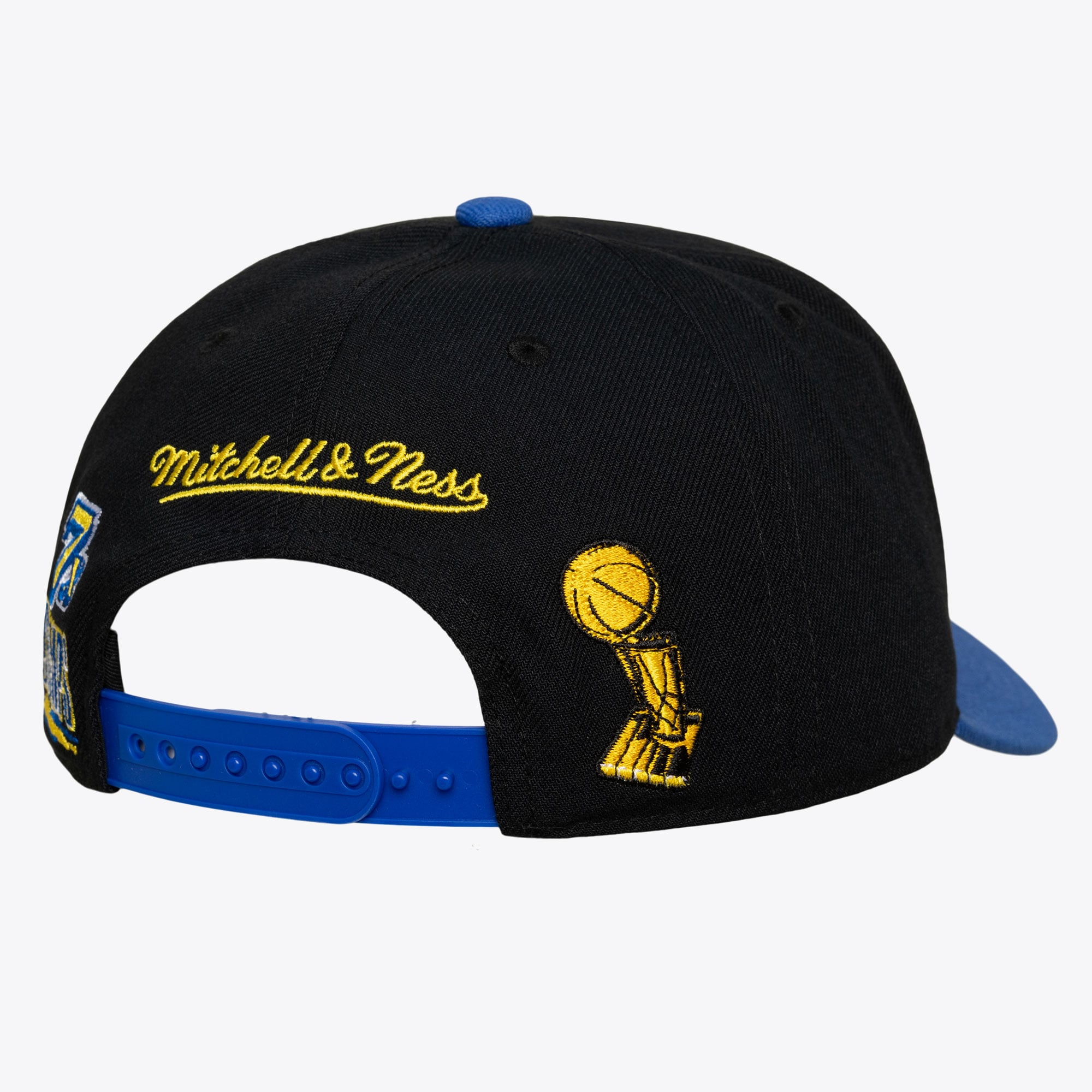 Men's Mitchell & Ness Black Golden State Warriors True Legacy Pro Snapback Hat