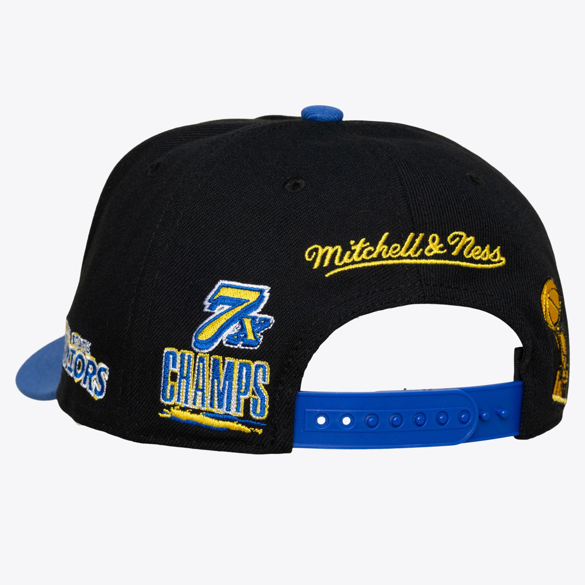 Men's Mitchell & Ness Black Golden State Warriors True Legacy Pro Snapback Hat