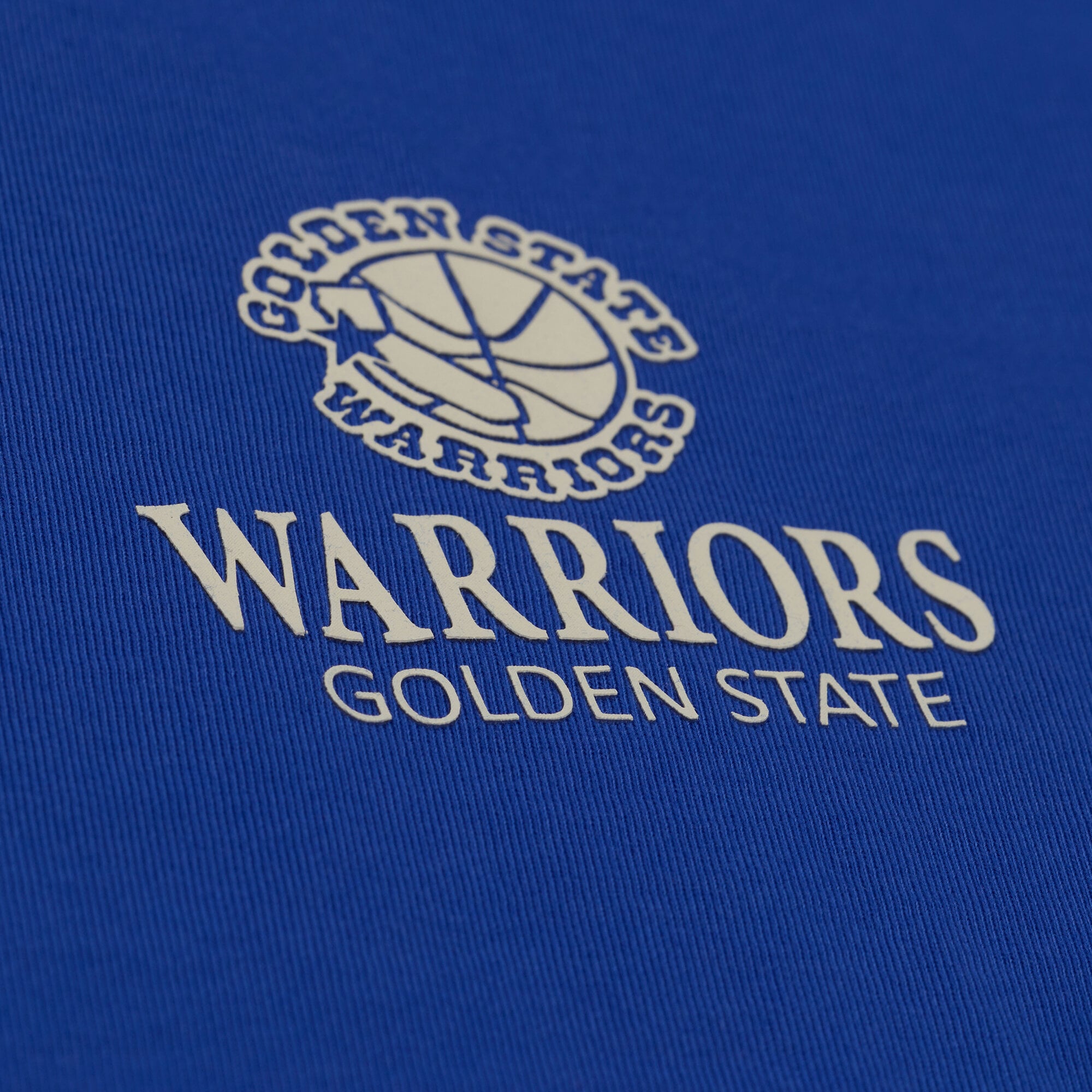 T-shirt Mitchell & Ness Royal Golden State Warriors Core Essentials pour homme