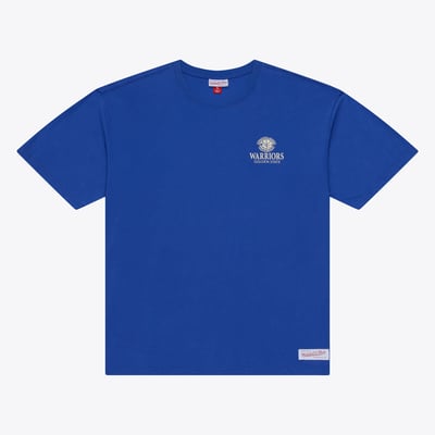  Golden State Warriors Mitchell & Ness Core Essentials T-Shirt - Royal