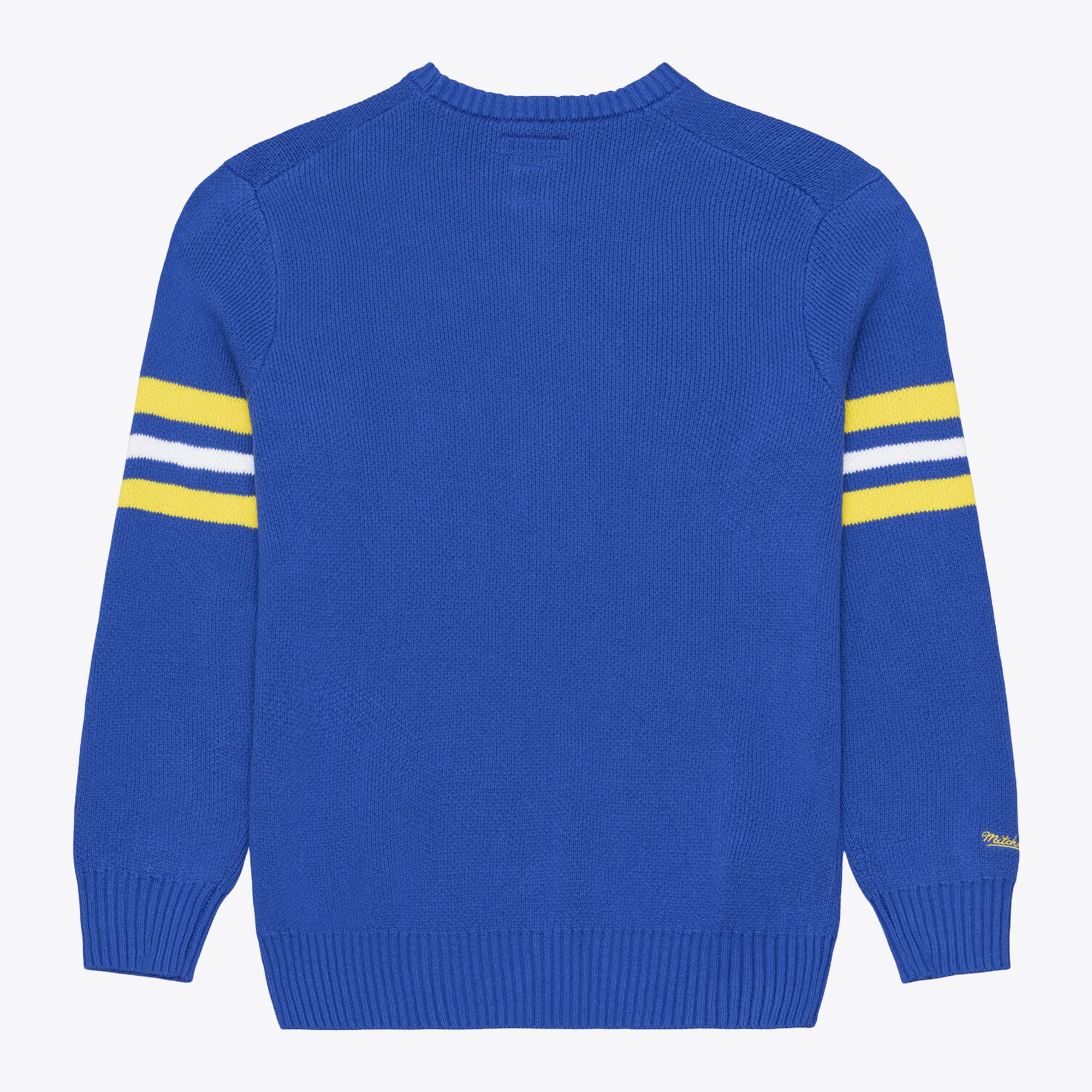 Pull Mitchell & Ness Royal Golden State Warriors pour homme
