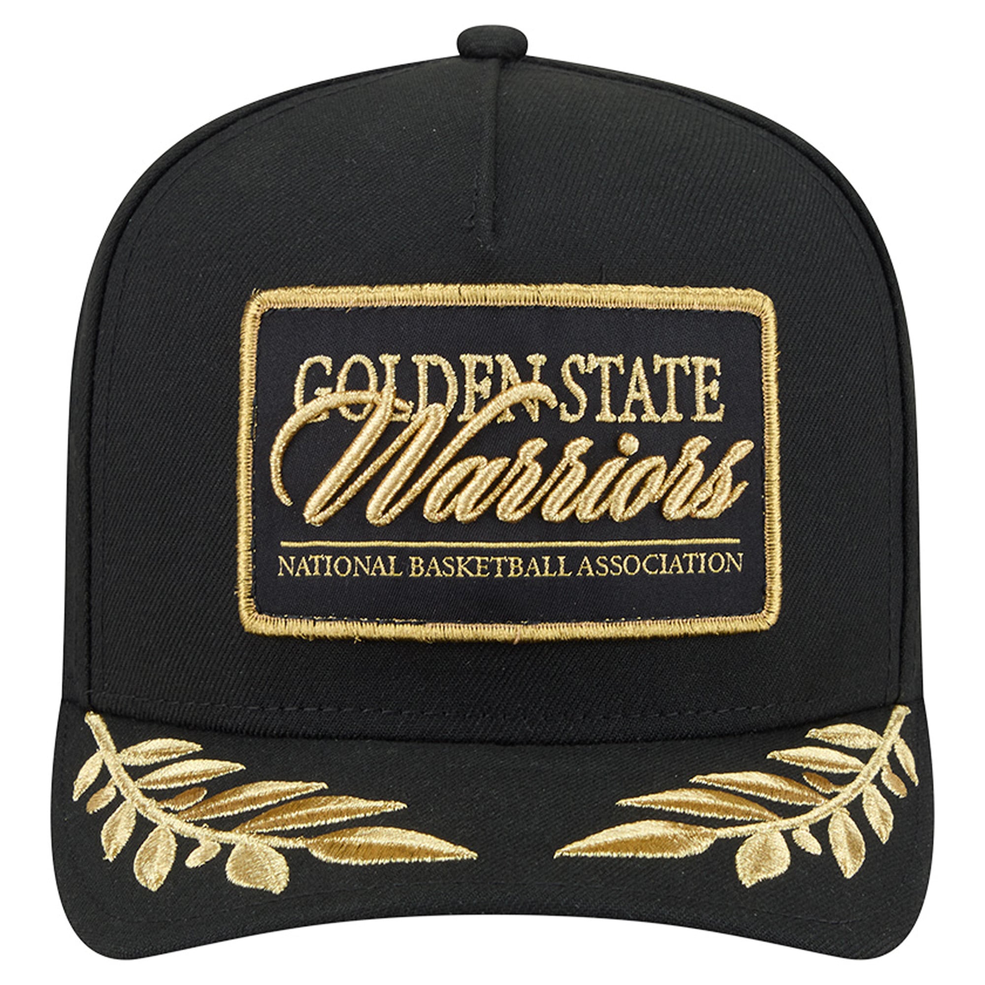Men's New Era Black Golden State Warriors Golden 9FIFTY Snapback Hat