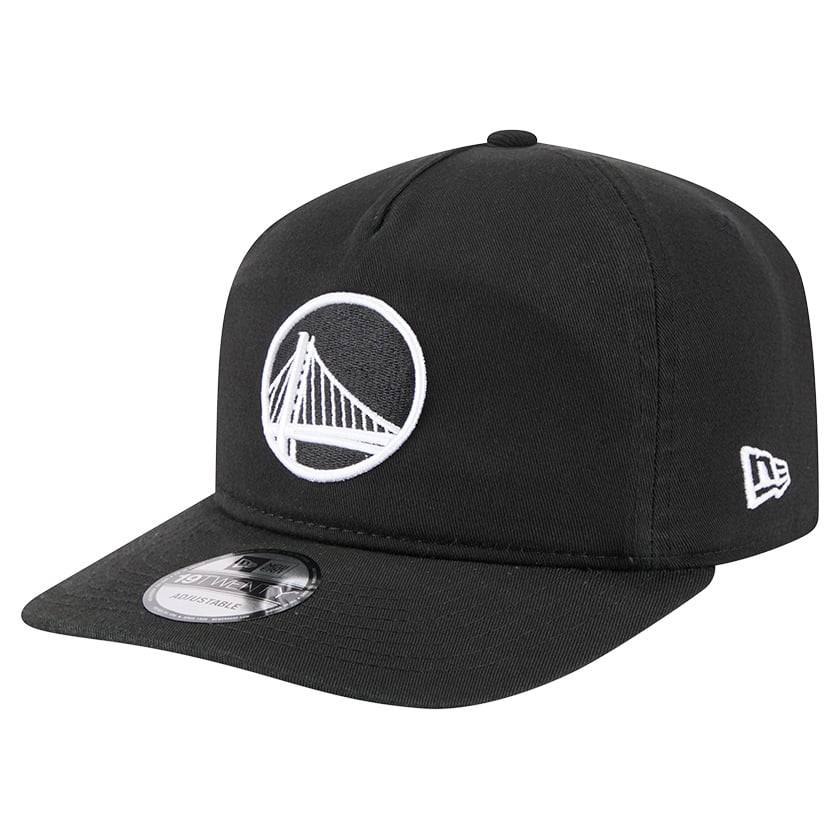 Men's New Era Black Golden State Warriors Quickstrike 19TWENTY Adjustable Hat