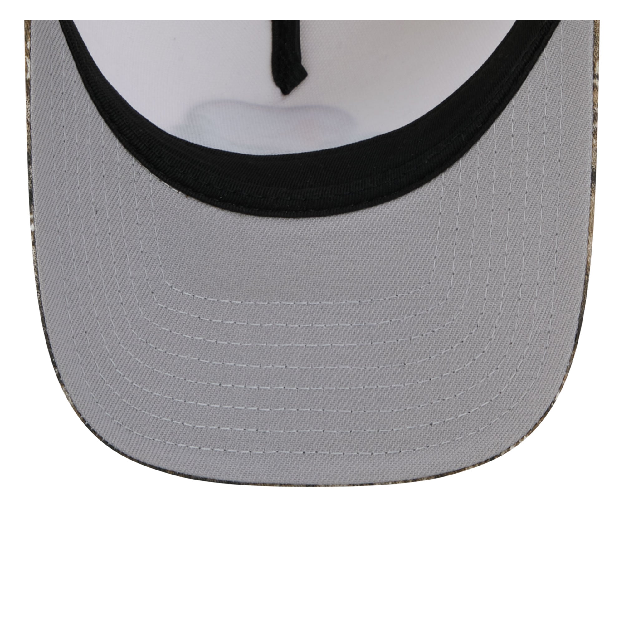Casquette ajustable New Era 9FORTY A-Frame crème/camouflage Golden State Warriors Rose Banner pour homme