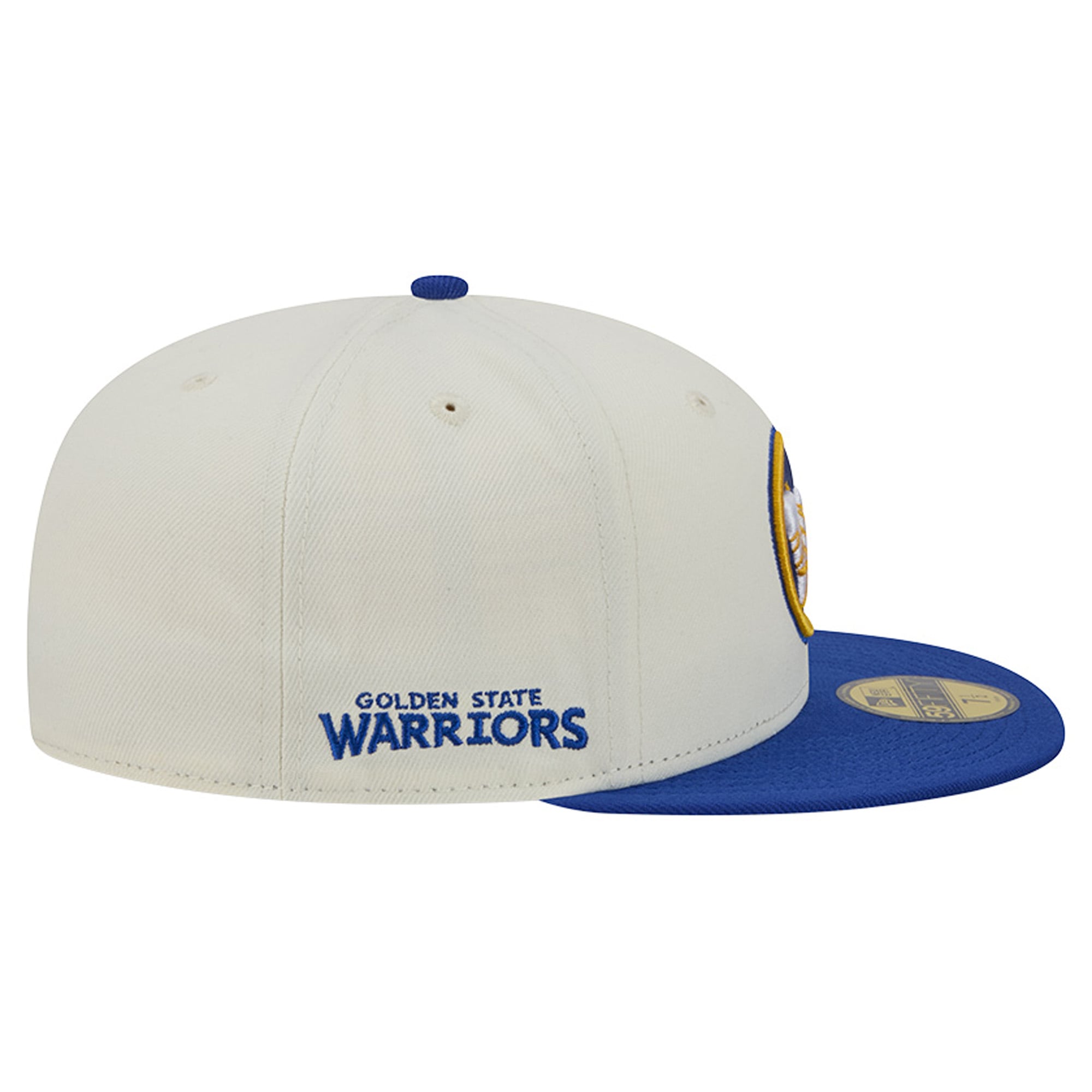 Casquette ajustée New Era Deceptor 59FIFTY pour homme, couleur crème/bleu roi
