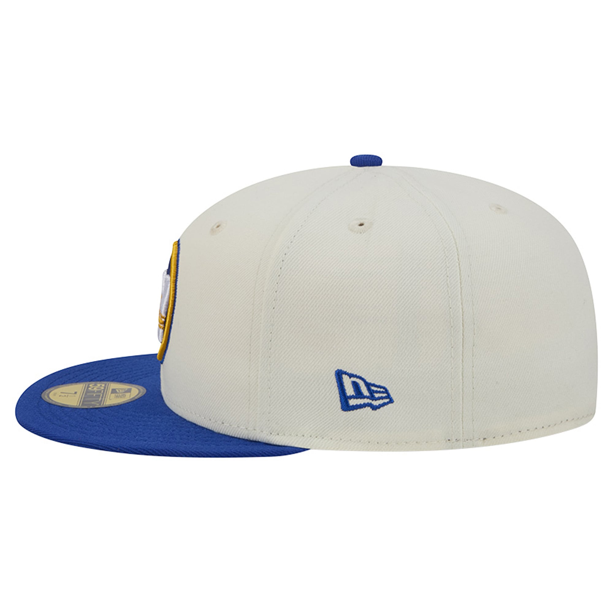 Casquette ajustée New Era Deceptor 59FIFTY pour homme, couleur crème/bleu roi
