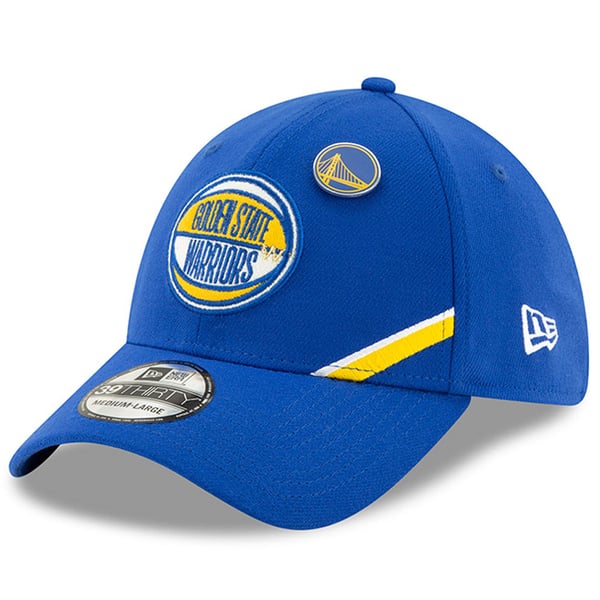 Men's New Era Royal Golden State Warriors 2019 NBA Draft 39THIRTY