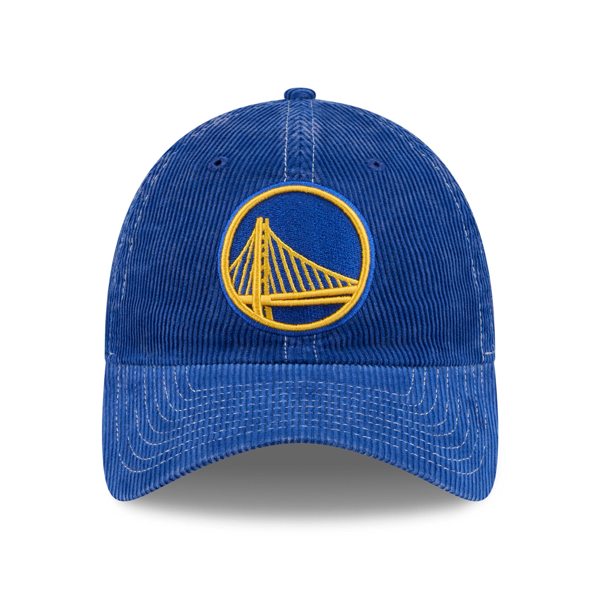 Men's New Era Royal Golden State Warriors Corduroy Casual Classic Adjustable Hat