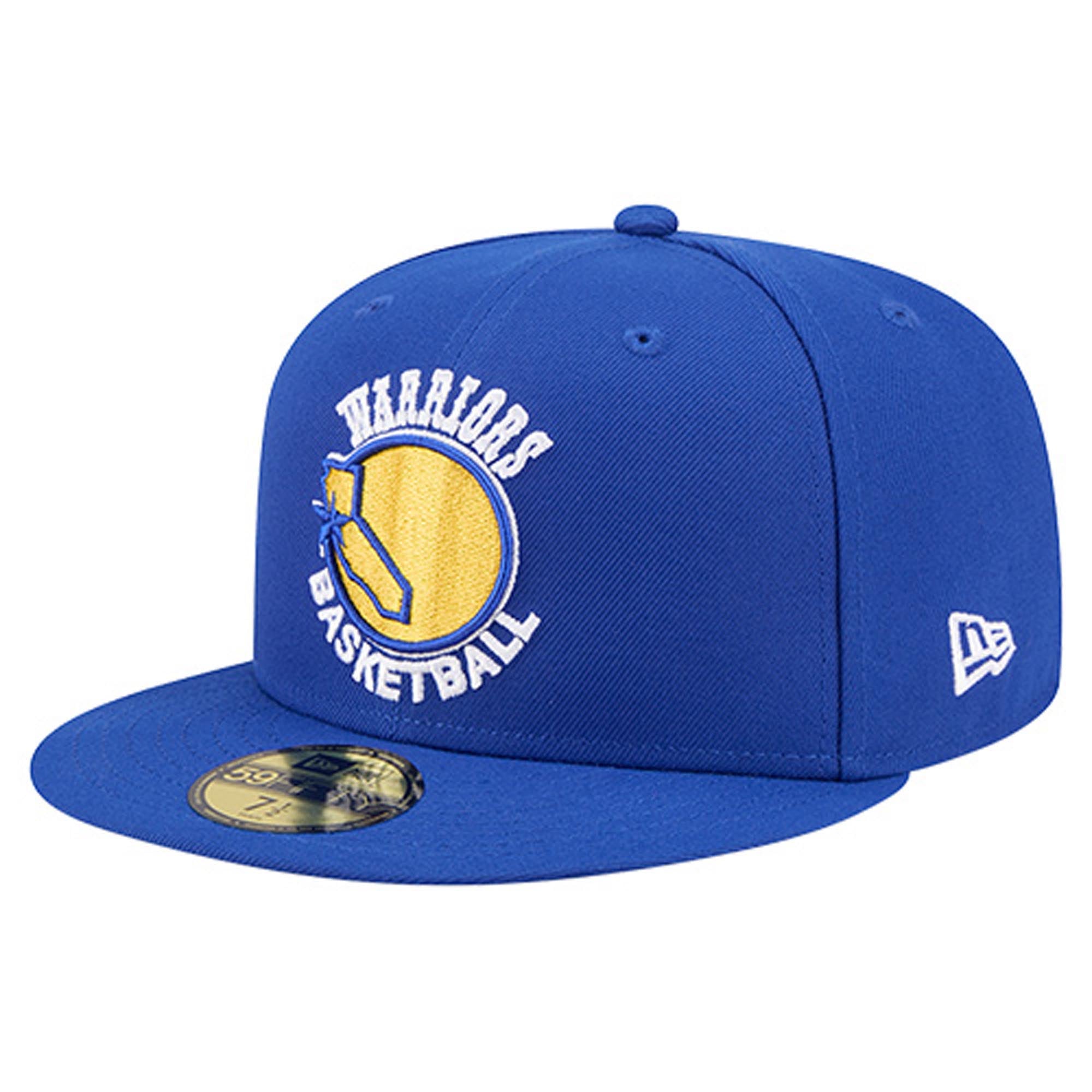 Men's Golden State Warriors New Era Royal Core Logo 59FIFTY Fitted Hat