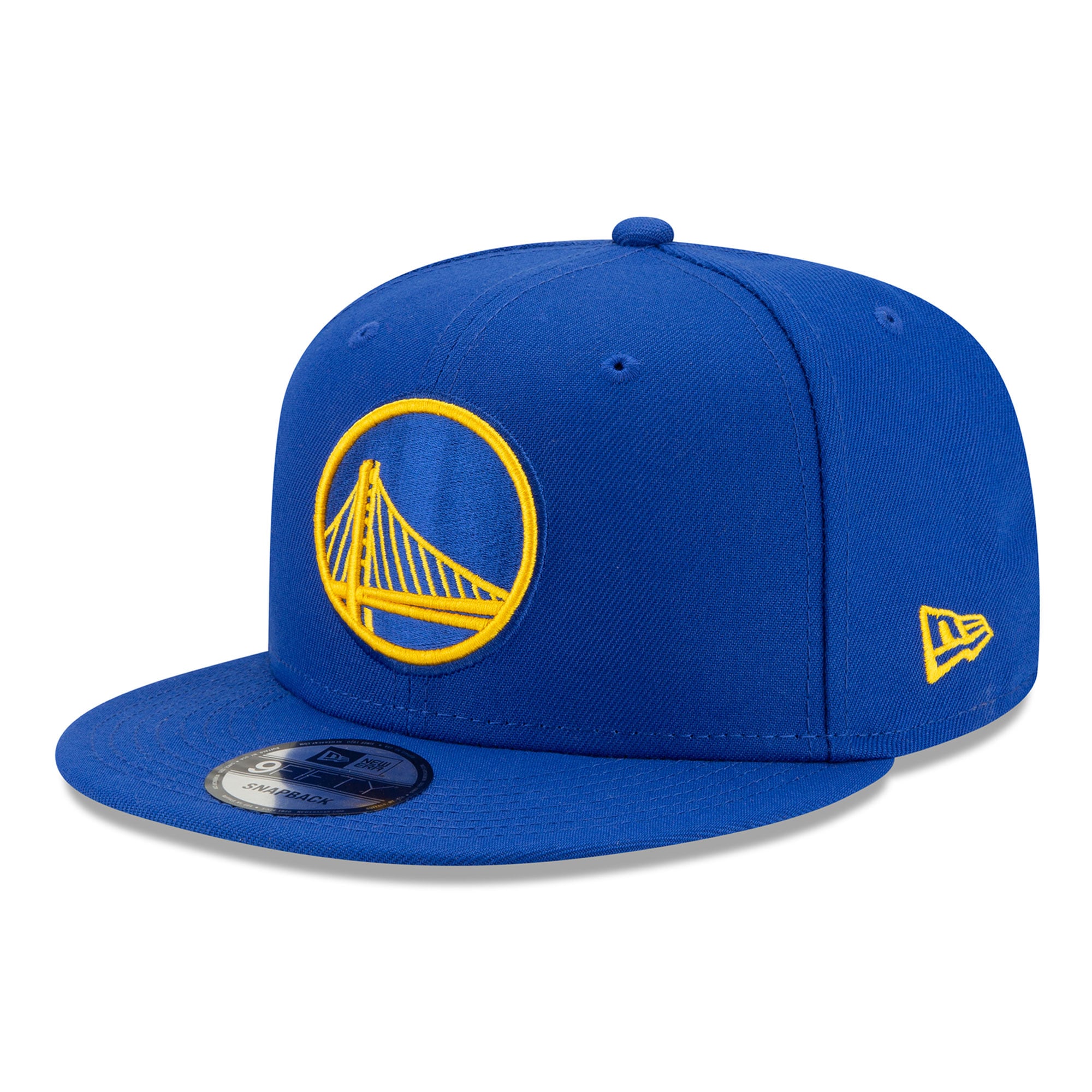 Men's Golden State Warriors New Era Royal Official Team Color 9FIFTY Snapback Hat