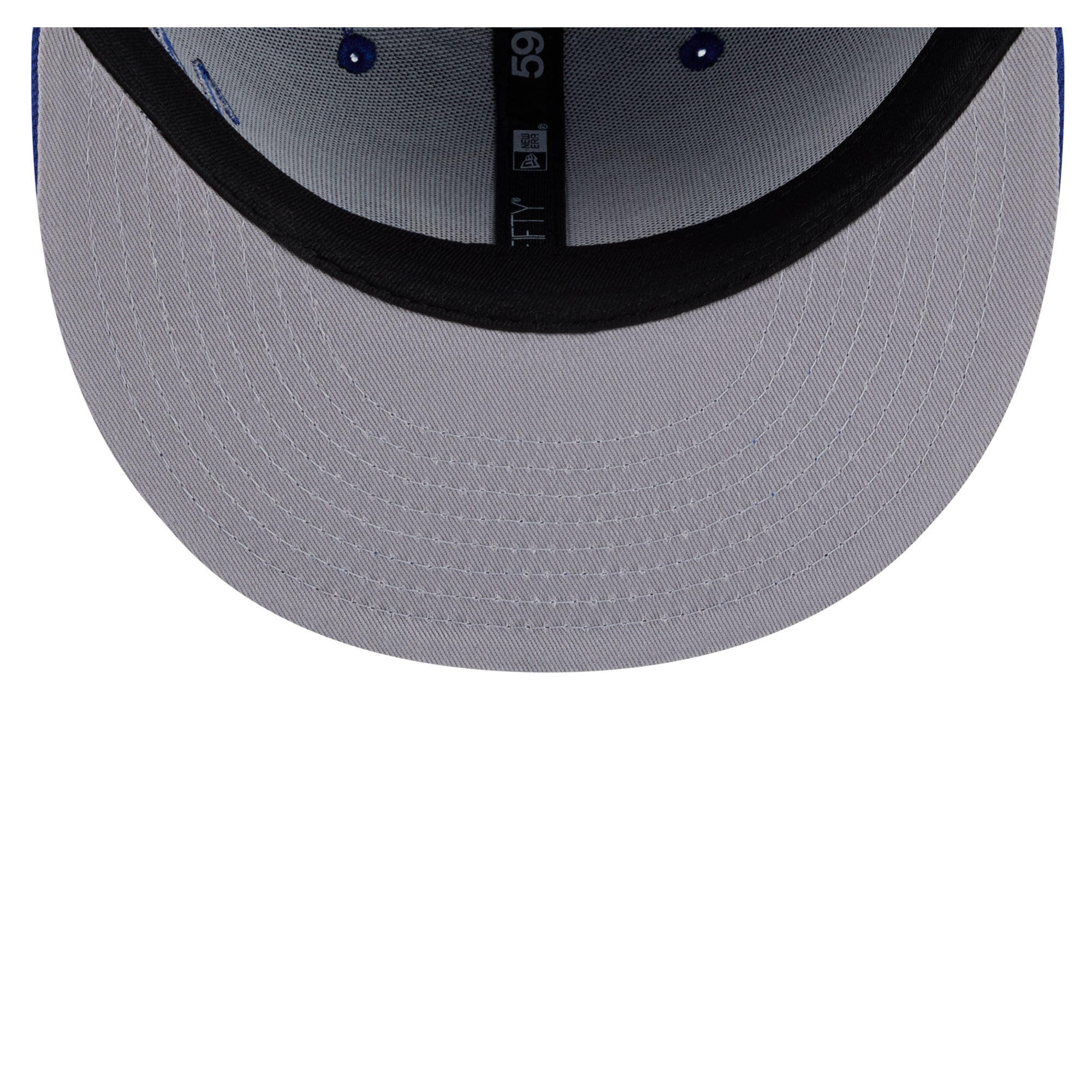 Men's New Era Royal Golden State Warriors Side Script 59FIFTY Fitted Hat