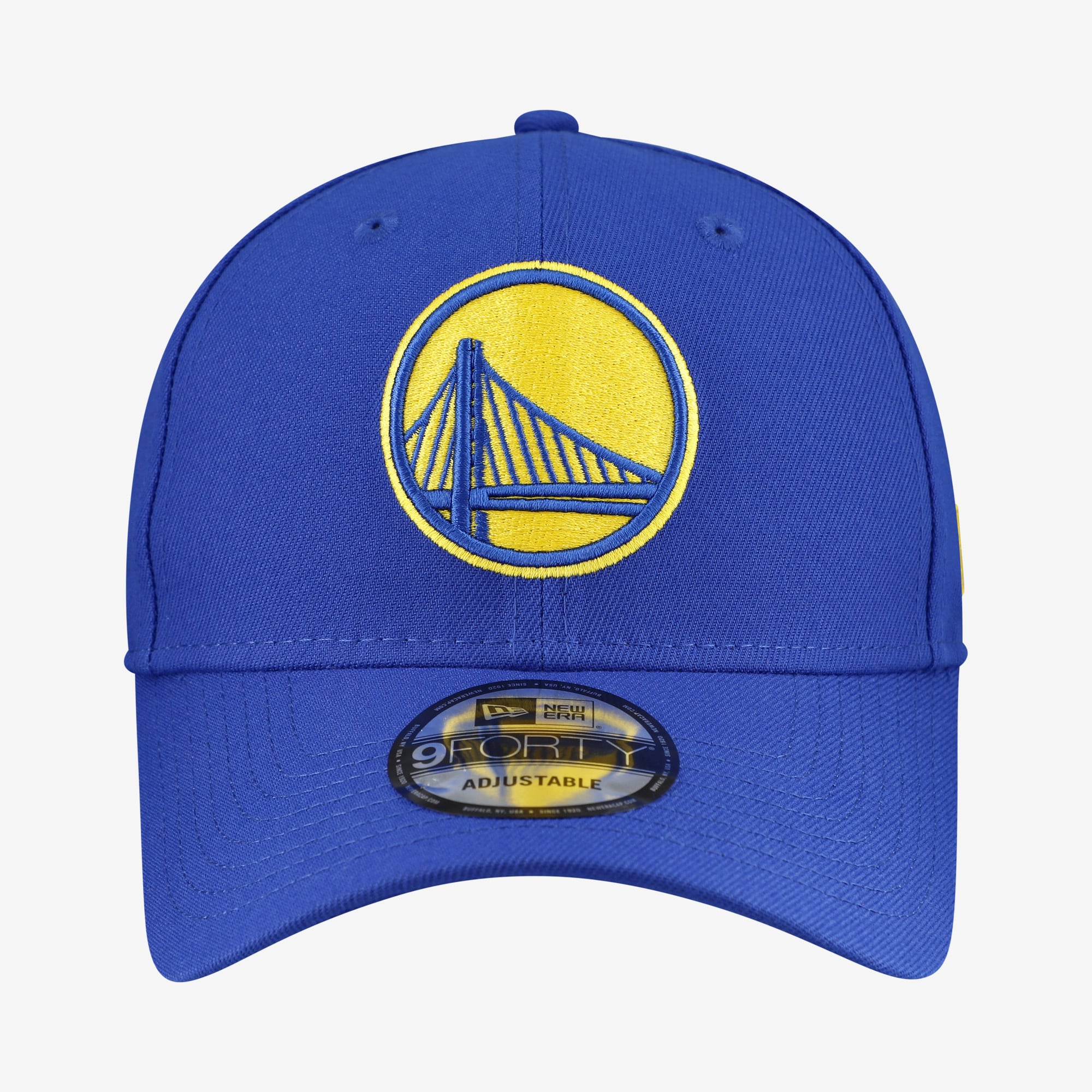 Men's New Era Royal Golden State Warriors Team 9FORTY Adjustable Hat