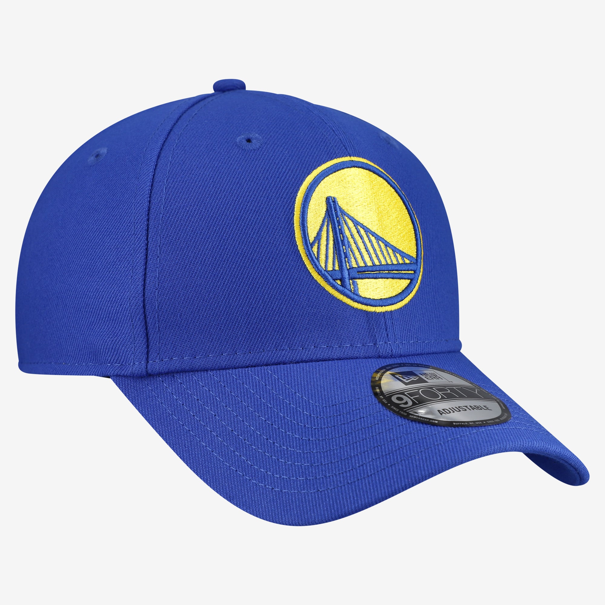 Men's New Era Royal Golden State Warriors Team 9FORTY Adjustable Hat