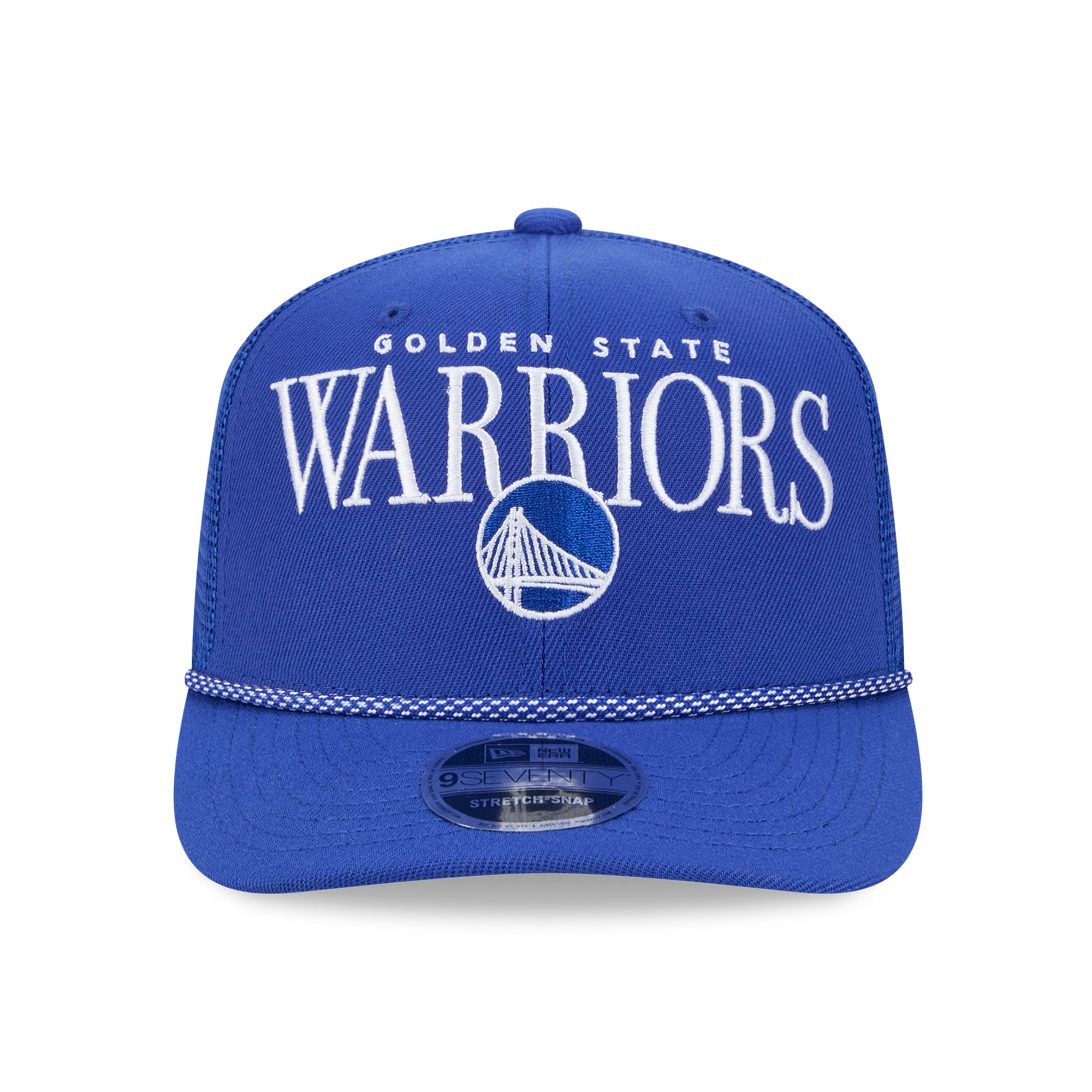 Men's New Era Royal Golden State Warriors Tonal 9SEVENTY Adjustable Trucker Hat