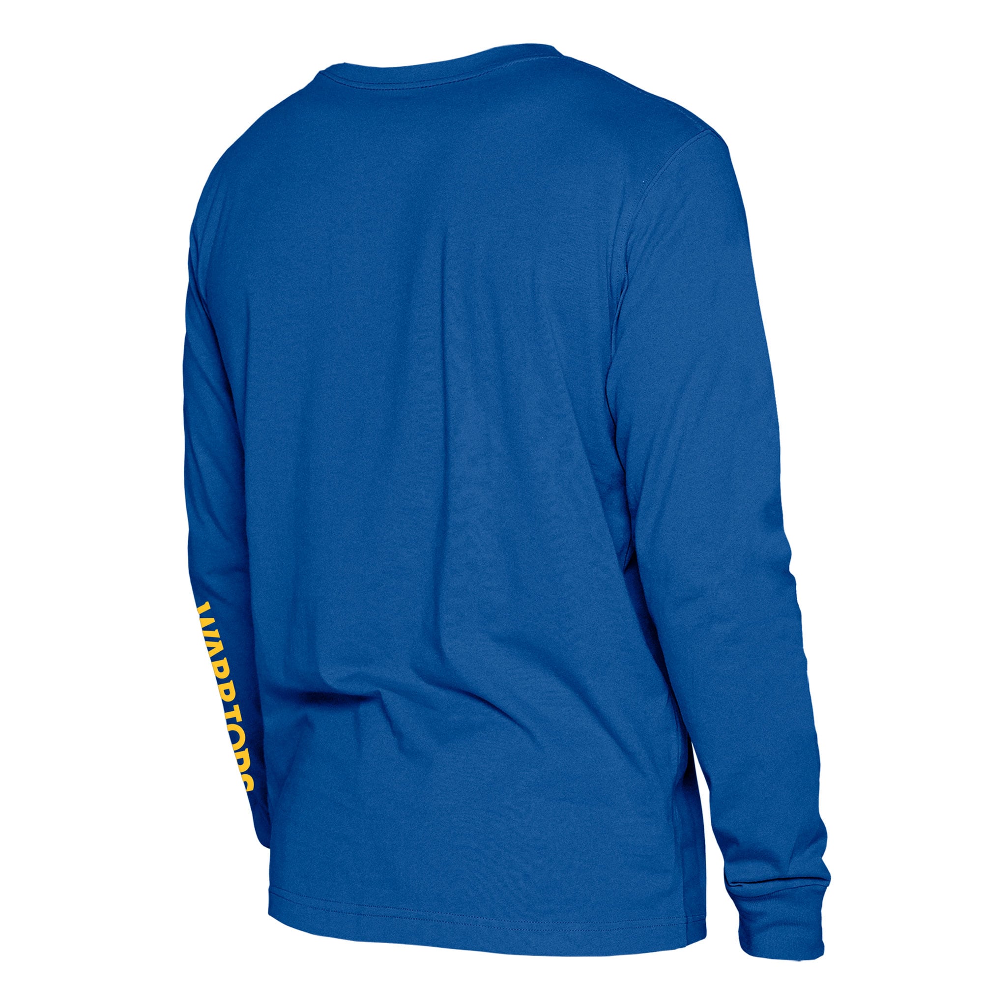 T-shirt à manches longues New Era Royal Golden State Warriors pour homme