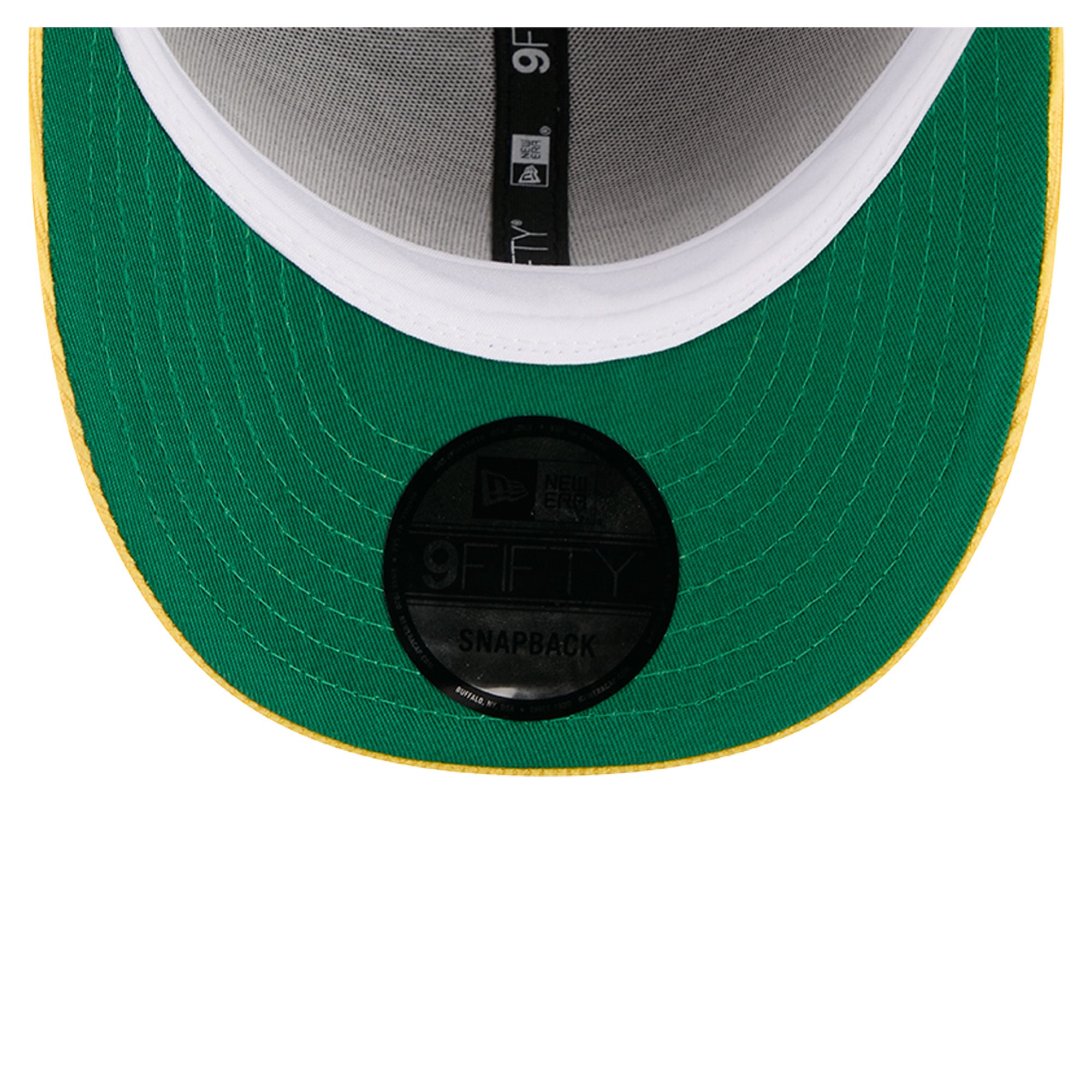 Casquette snapback New Era 9FIFTY en velours côtelé bleu royal/or Golden State Warriors pour homme