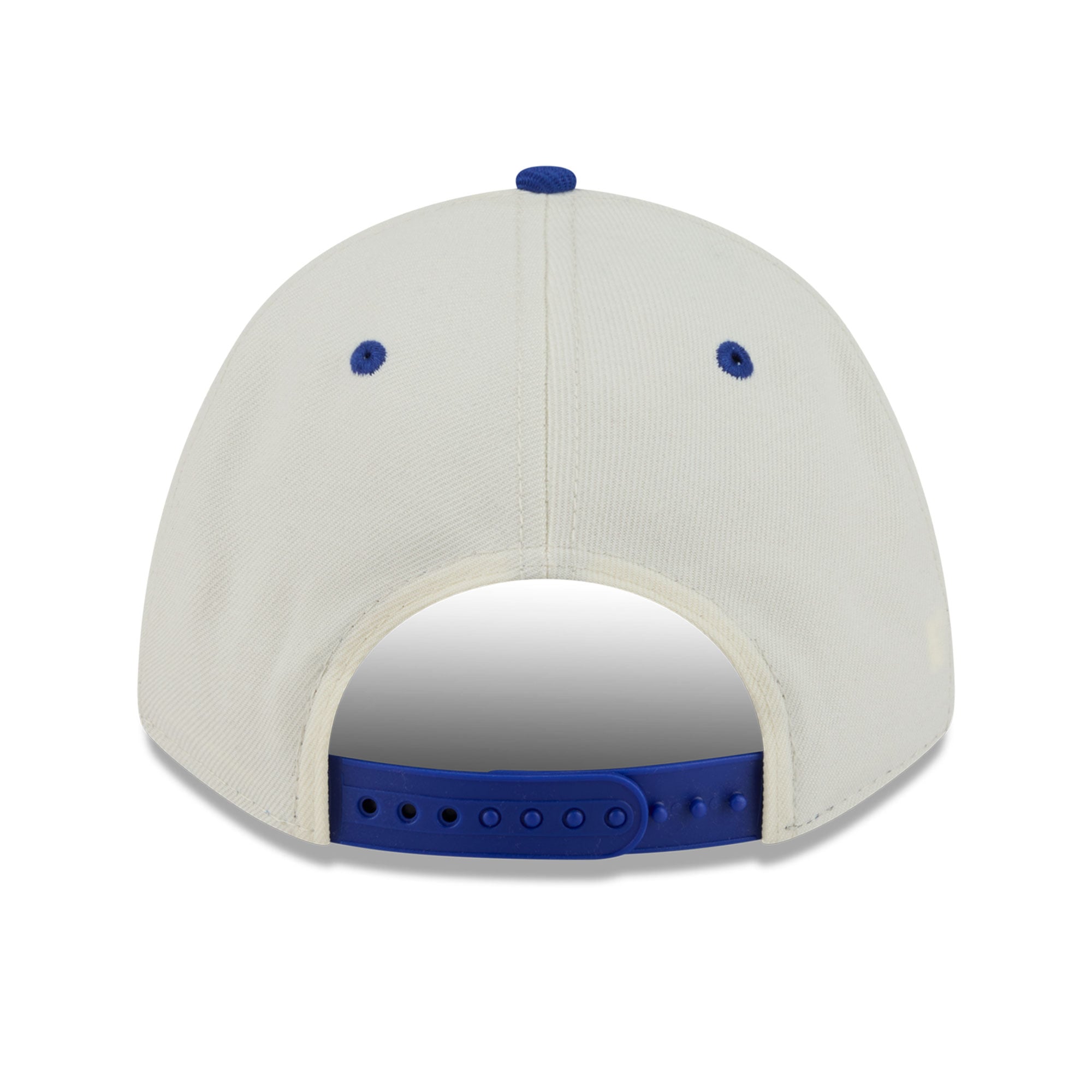 Men's New Era White/Royal Golden State Warriors Arch 9FORTY A-Frame M-Crown Adjustable Hat