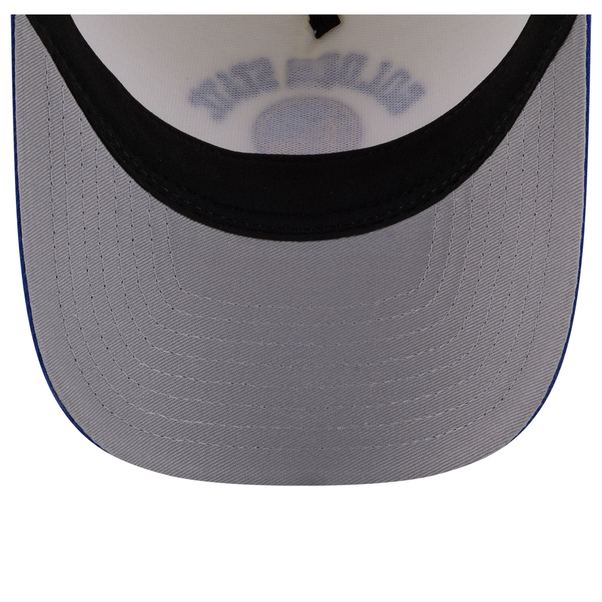 Men's New Era White/Royal Golden State Warriors Arch 9FORTY A-Frame M-Crown Adjustable Hat