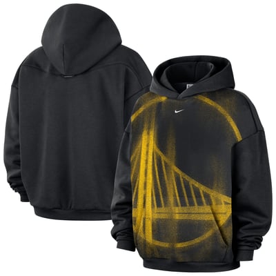 Golden State Warriors Nike 2026 Standard Issue Practice Icon Fleece Pullover Hoodie - Black