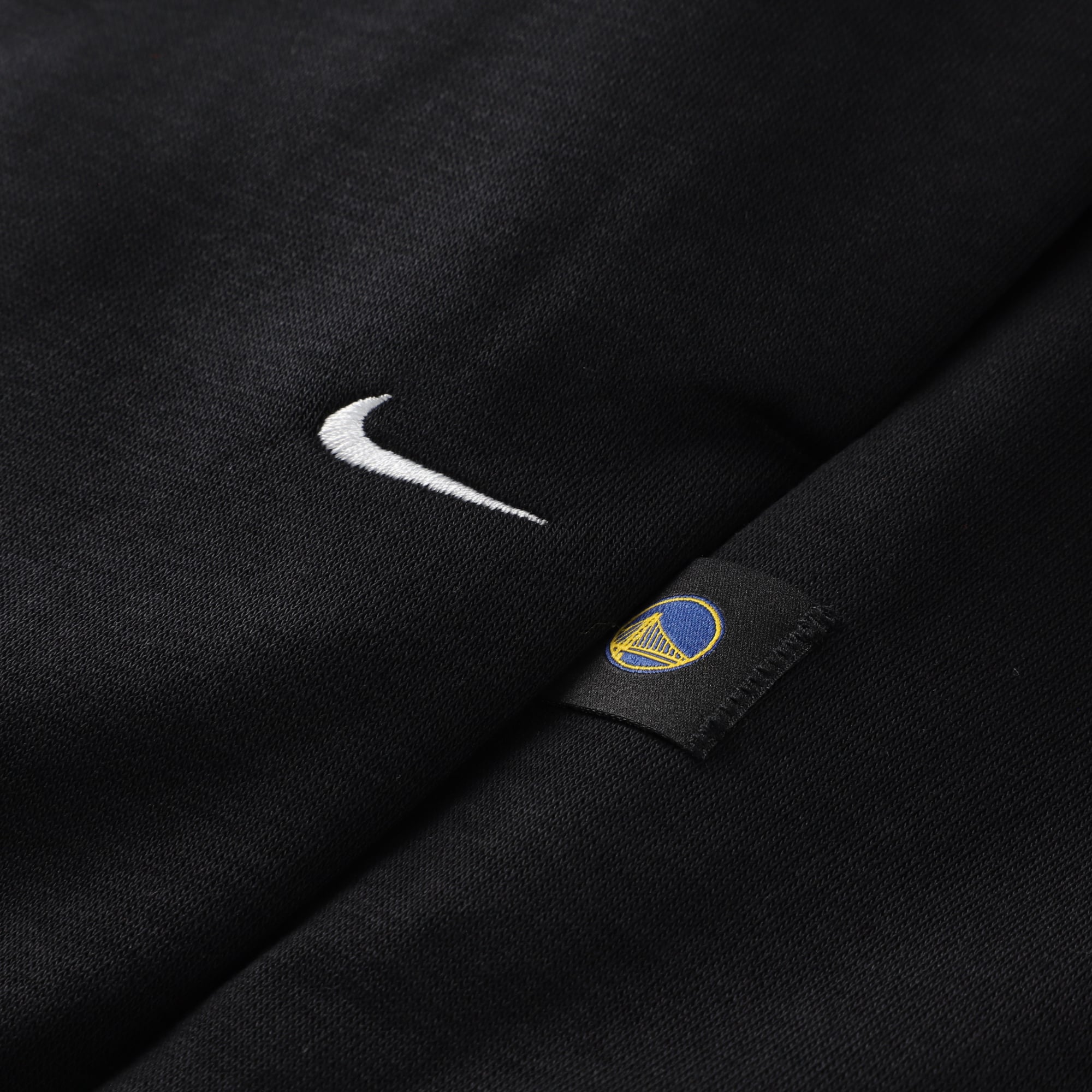 Pantalon de sport Nike Golden State Warriors 2026 Standard Issue Icon Fleece fuselé noir pour homme