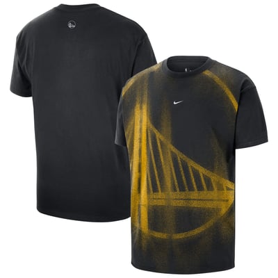 Golden State Warriors Nike 2026 Standard Issue Practice Icon T-Shirt - Black