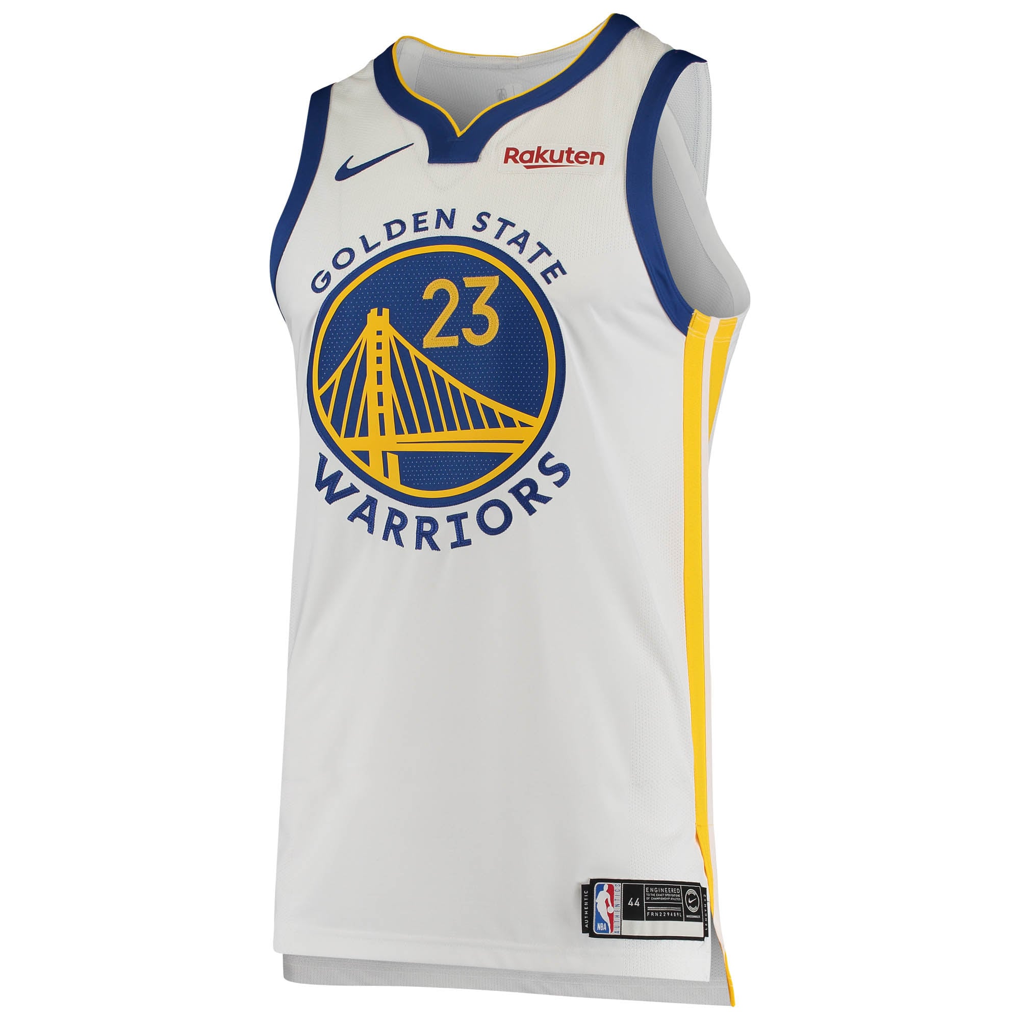 Men's Nike Draymond Green White Golden State Warriors Authentic