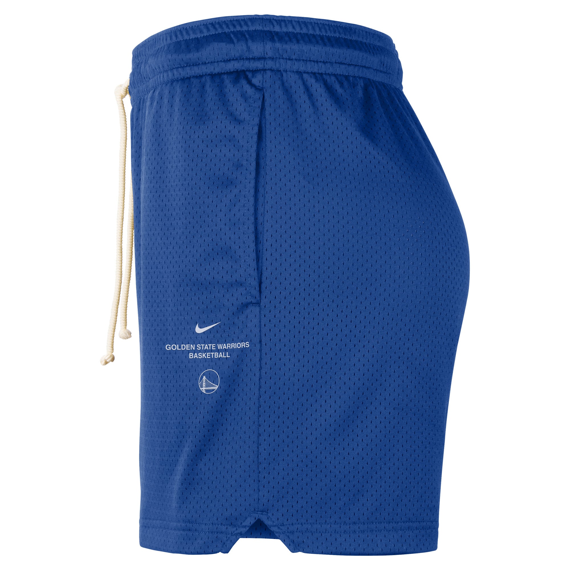Short d'entraînement en mesh Nike Royal Golden State Warriors 2026 pour homme