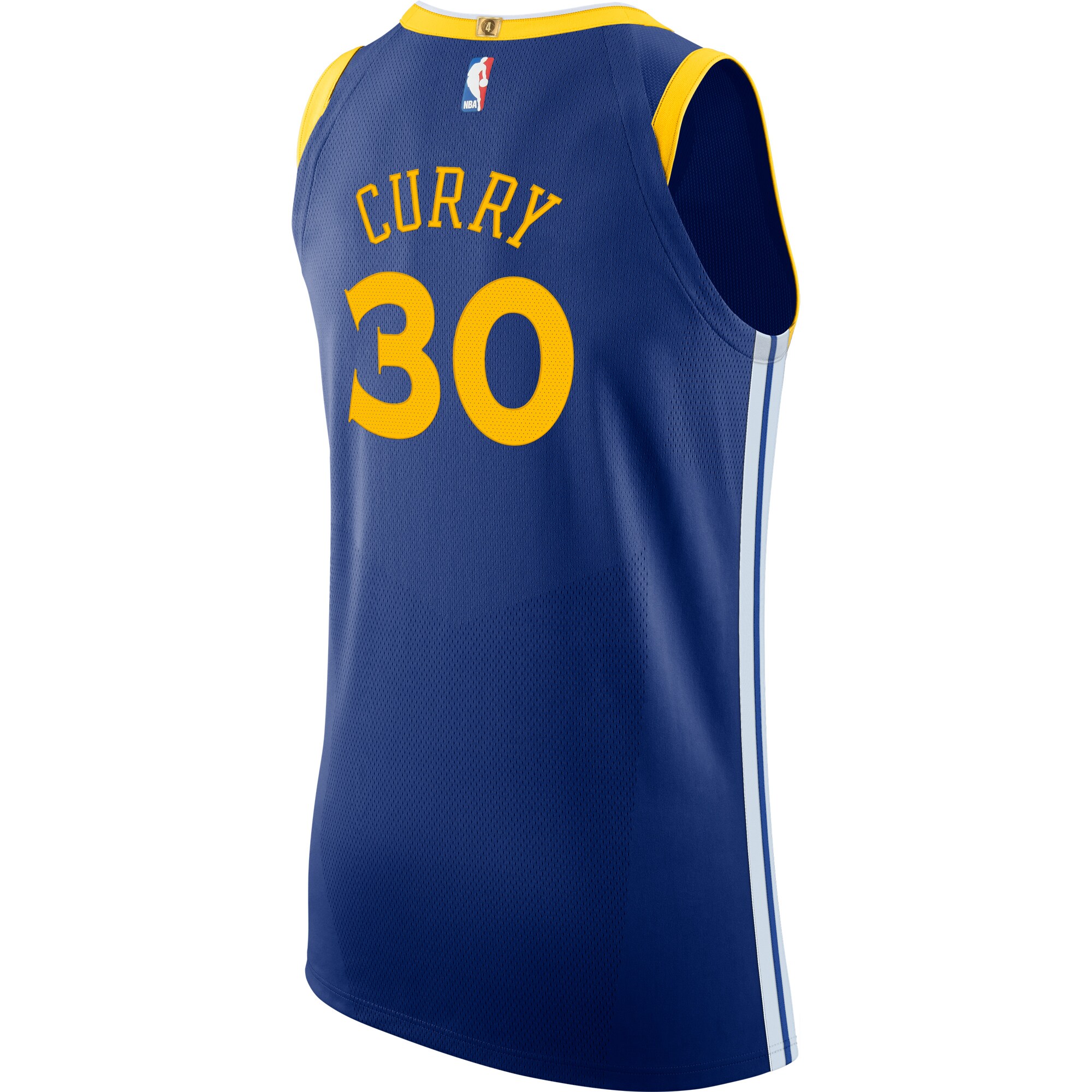 Men's Nike Stephen Curry Royal Golden State Warriors Authentic - Jersey - Icon Edition