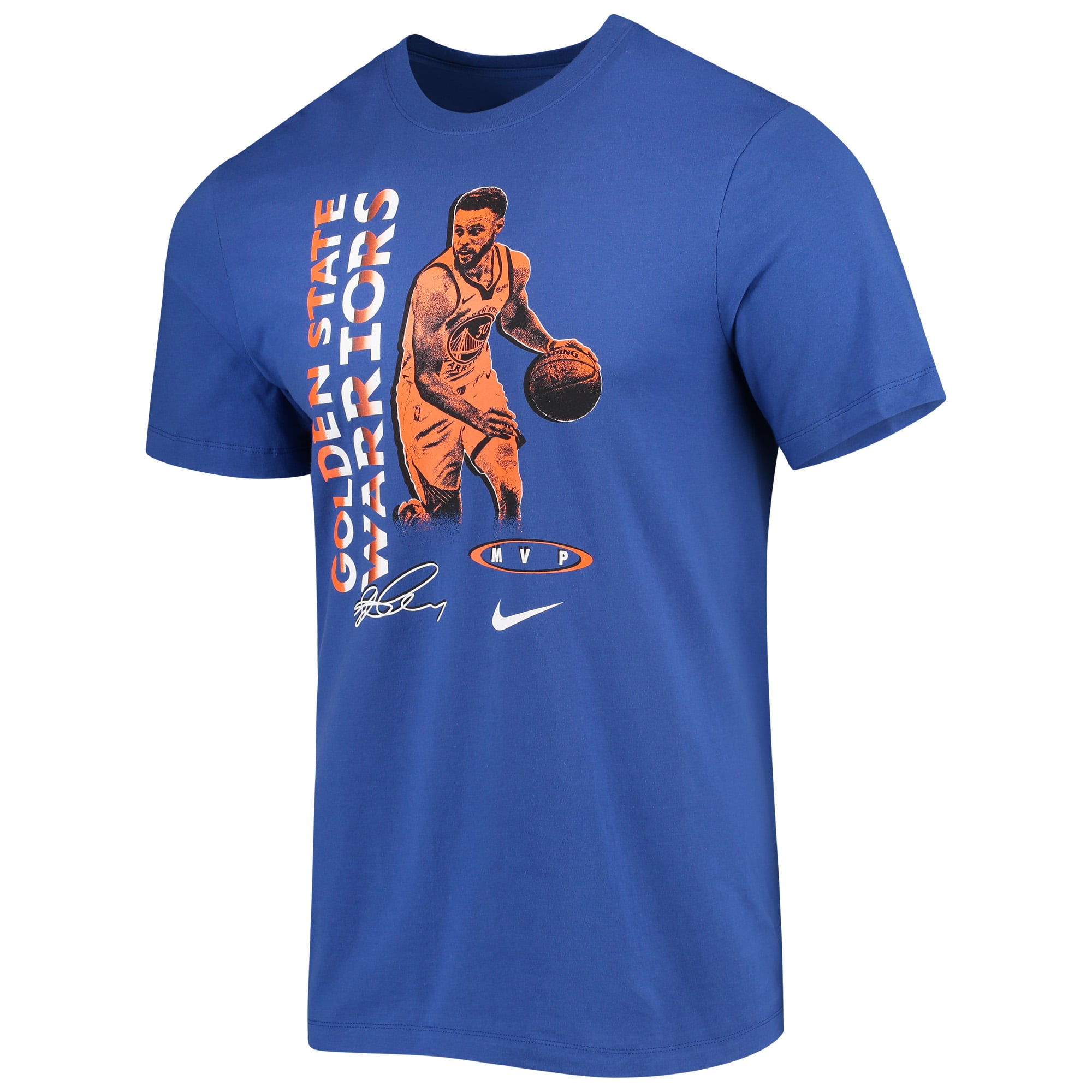 No.143 Prince ストライプゲームシャツ☆NAVY☆新品☆LL☆ Men's Nike Stephen Curry Royal Golden State Warriors Select Series