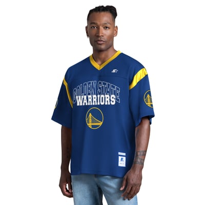 Golden State Warriors Starter Game Day V-Neck T-Shirt - Royal