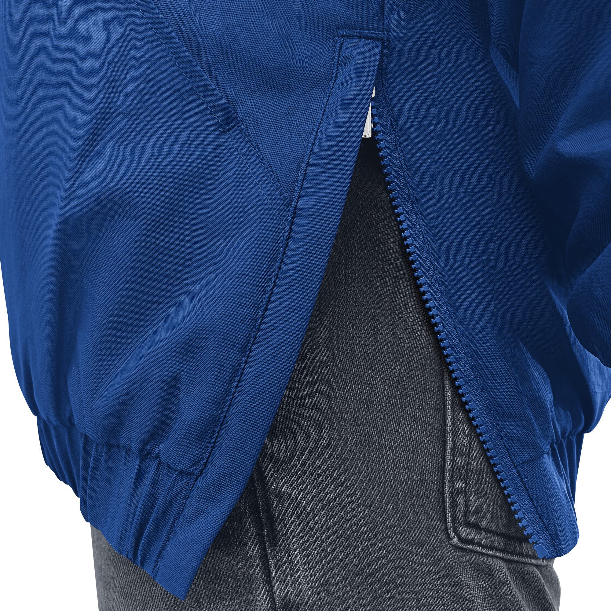 Veste à capuche demi-zip Starter Royal Golden State Warriors pour homme