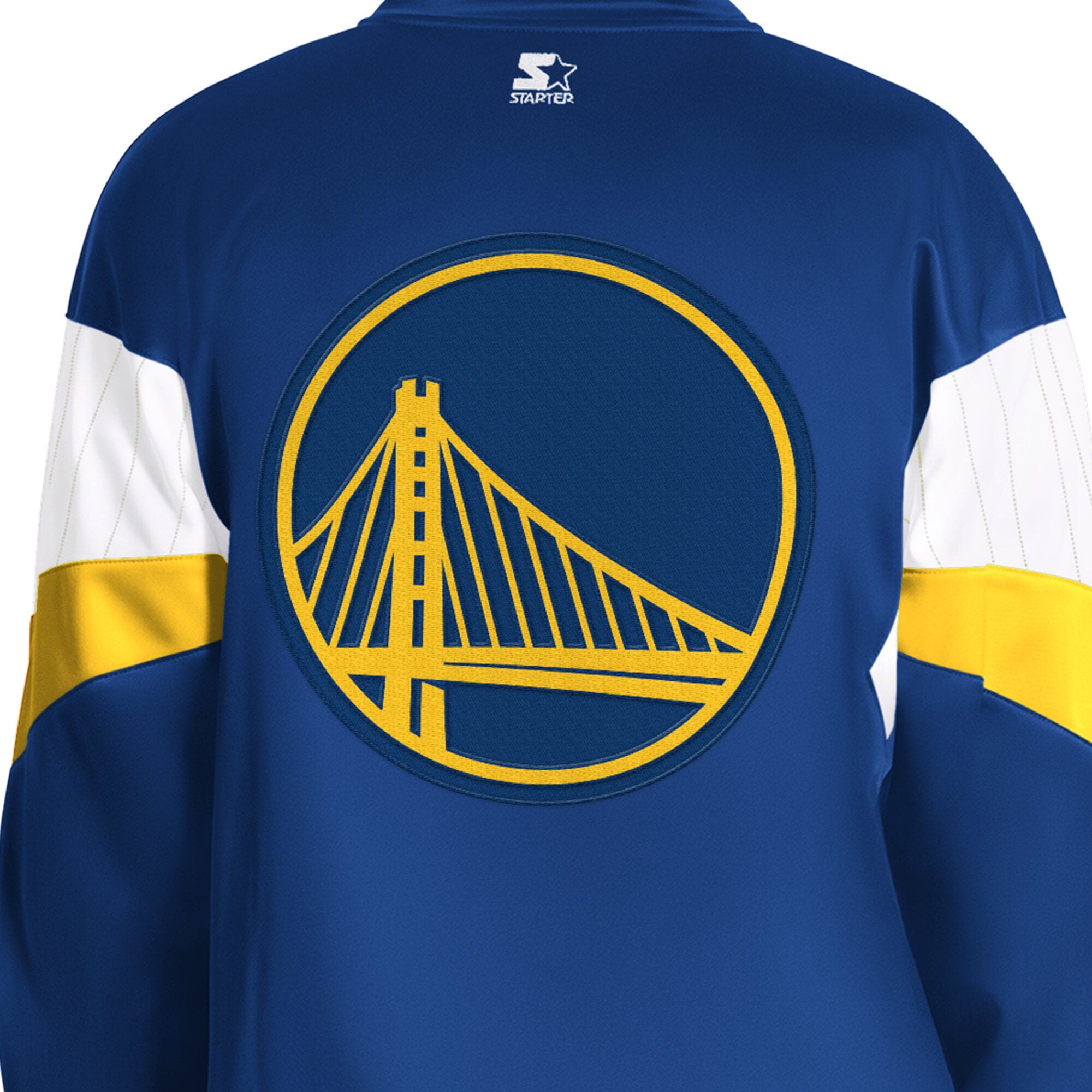 Veste de survêtement zippée intégrale Starter Royal Golden State Warriors Legacy pour homme